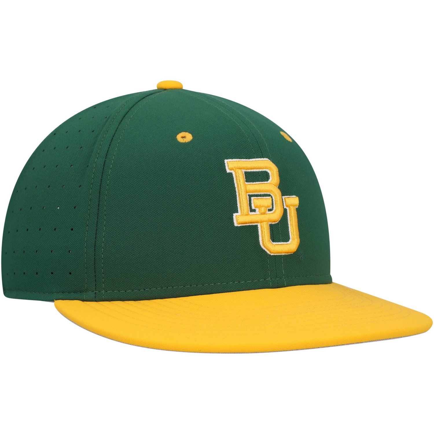 Nike Baylor Bears Aero True Baseball Performance Fitted Hat                                                                      - view number 3