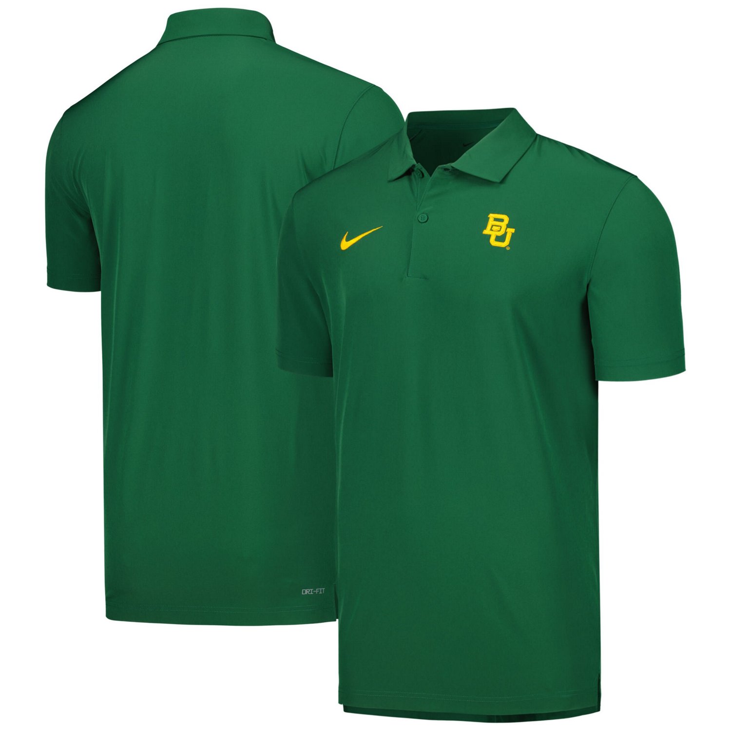 Nike Baylor Bears Sideline Polo Free Shipping at Academy