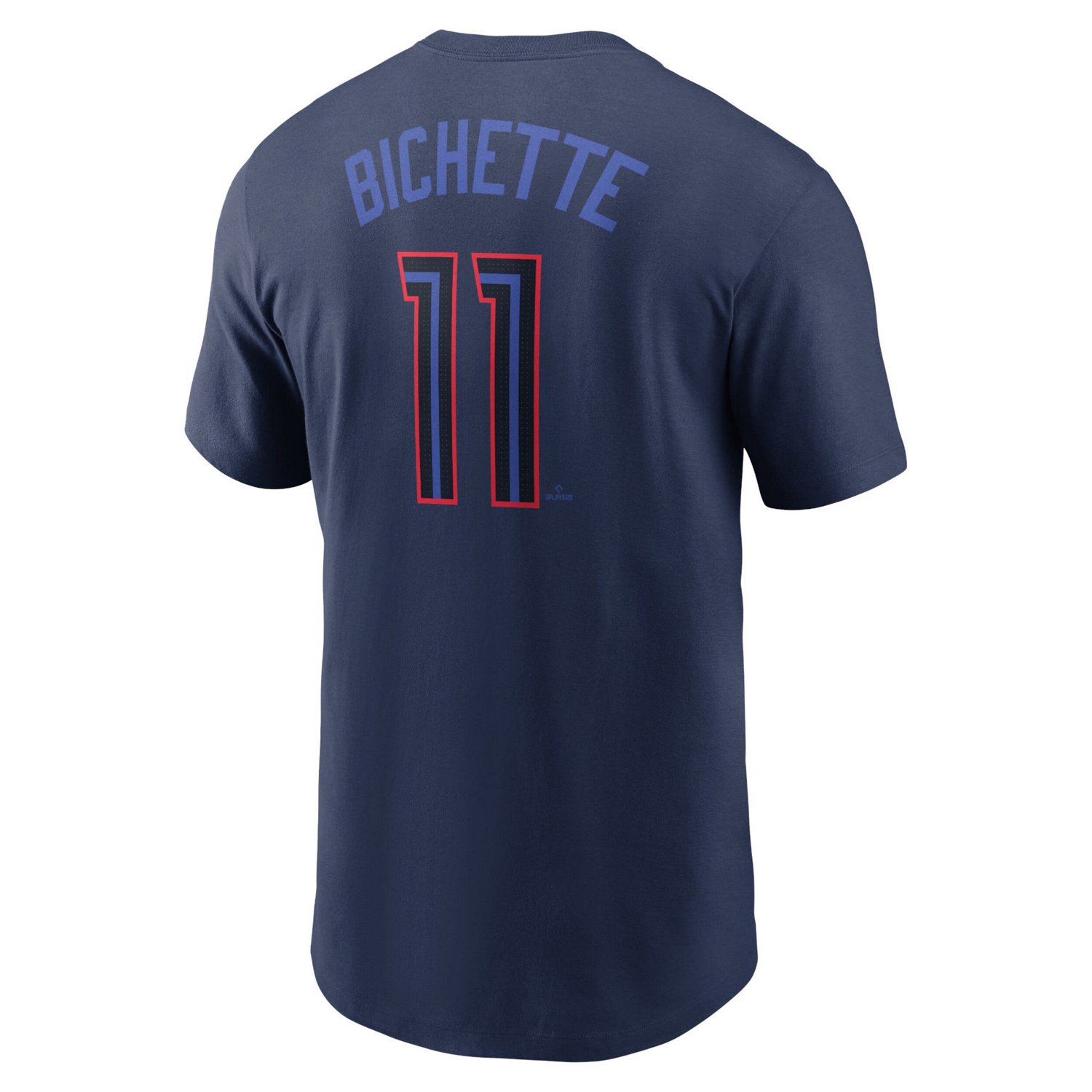 Nike Bo Bichette Toronto Blue Jays 2024 City Connect Name  Number T-Shirt - view number 3