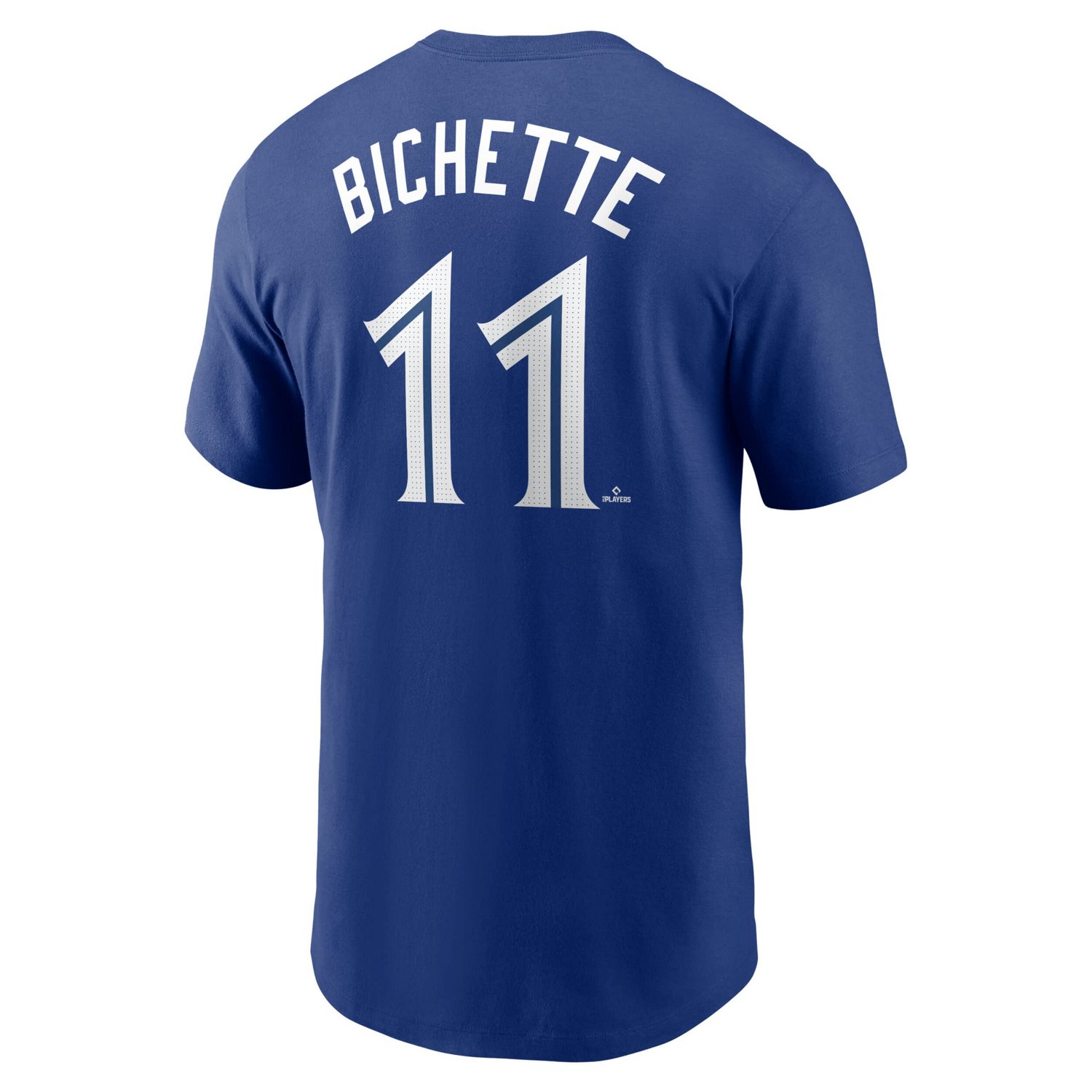Nike Bo Bichette Toronto Blue Jays Fuse Name  Number T-Shirt - view number 3