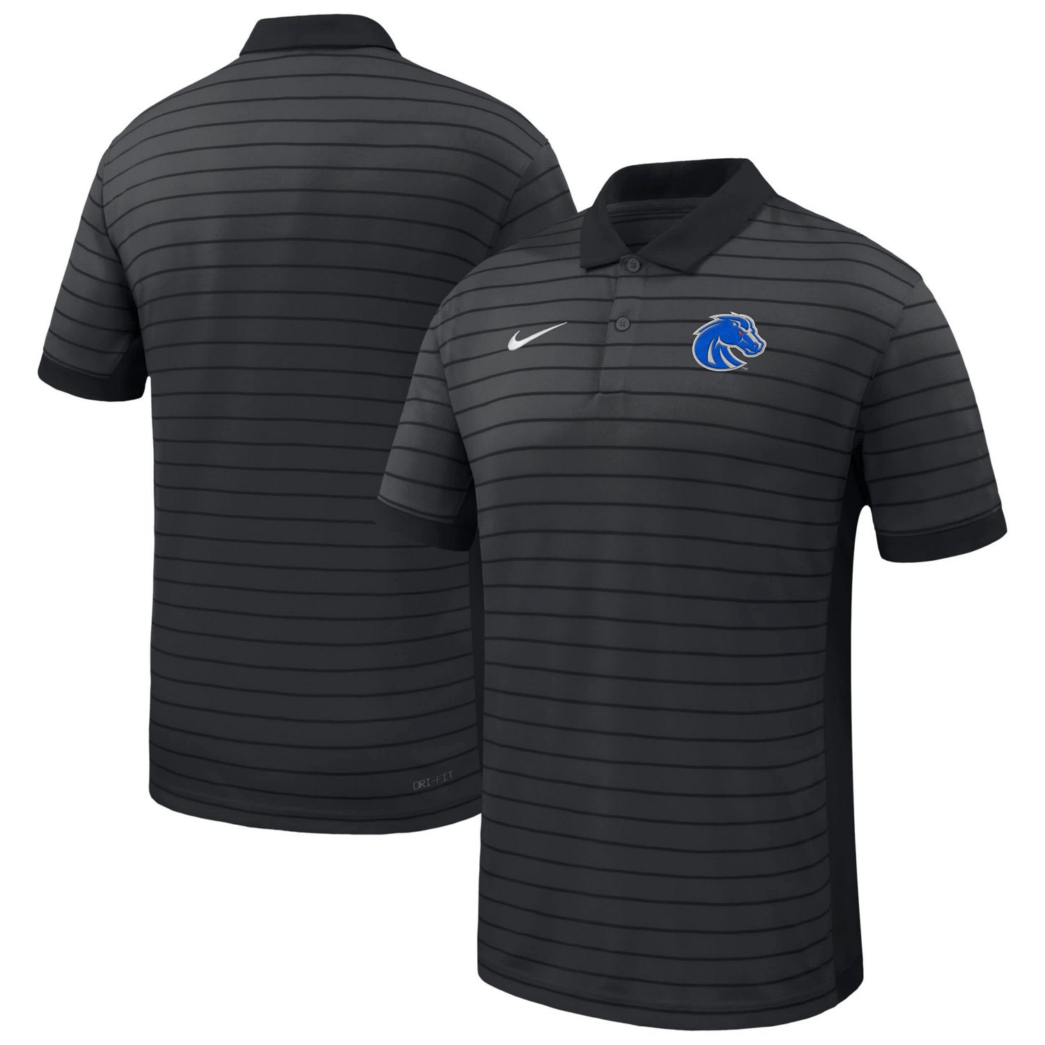 Nike Boise State Broncos 2025 Early Season Coaches Sideline Victory Stripe Performance Polo
