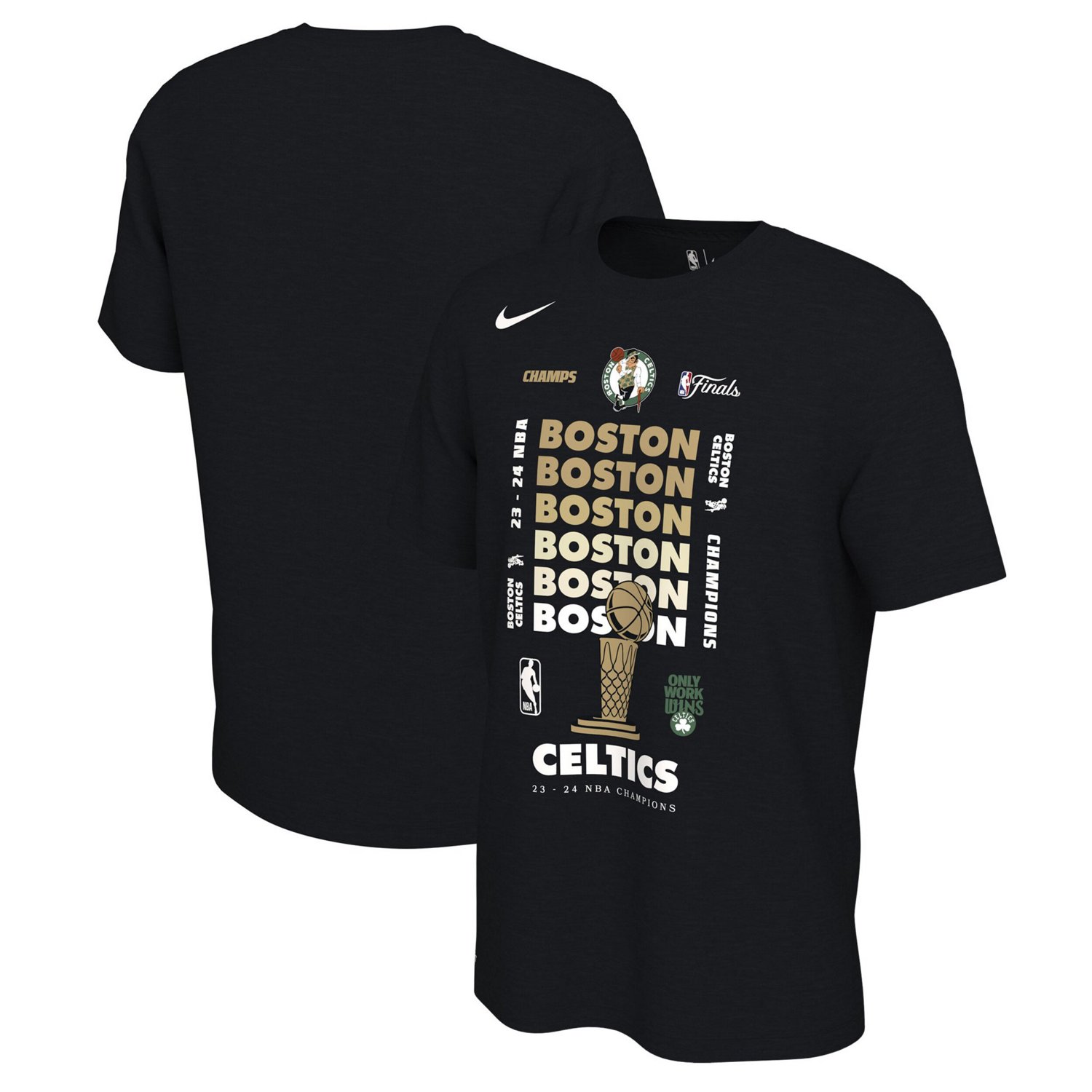 Nike Boston Celtics 2024 NBA Finals Champions Celebration