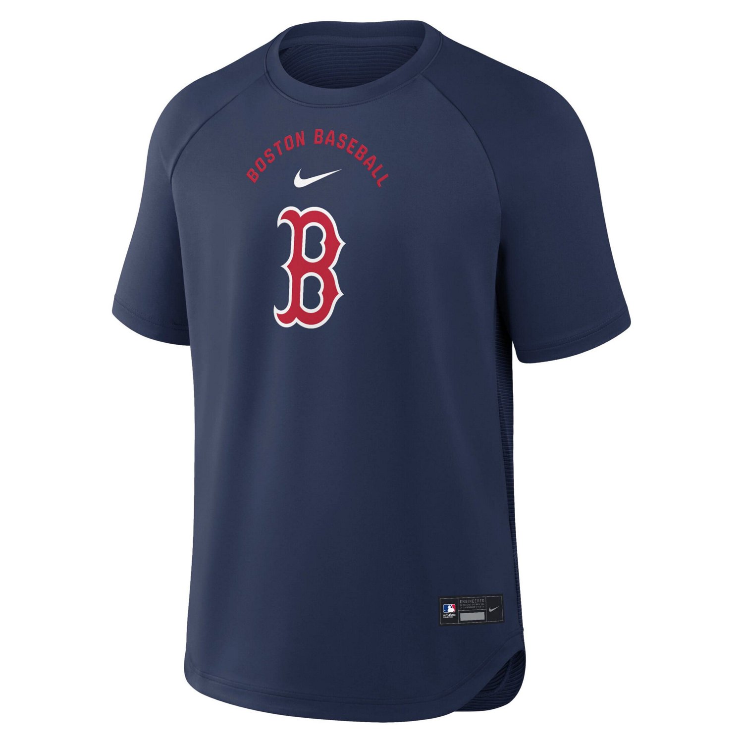 Nike Boston Red Sox Authentic Collection Batting Practice Pre-Game Raglan Dri-FIT Top - view number 4