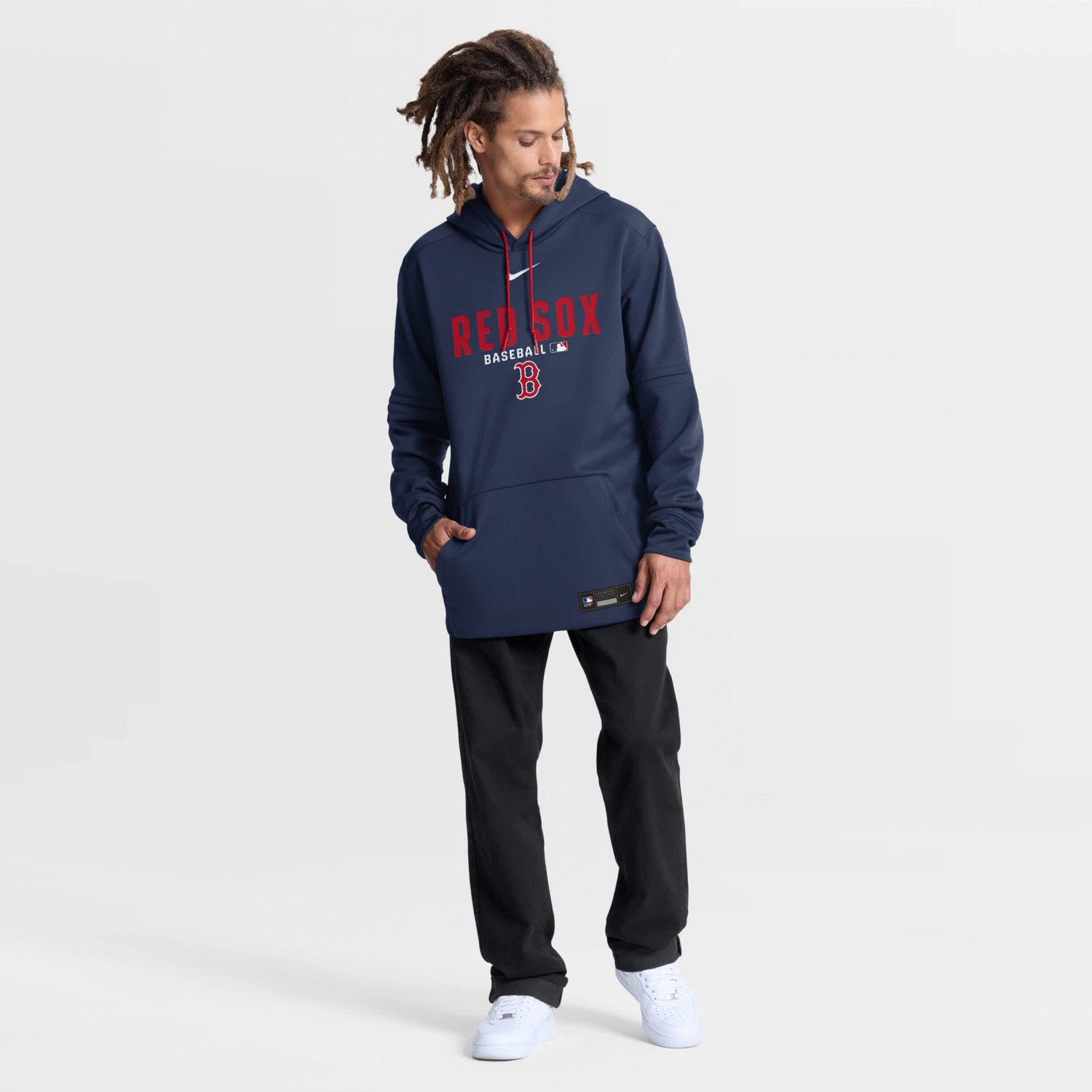 Nike Boston Red Sox Authentic Collection Therma-FIT Hoodie - view number 3