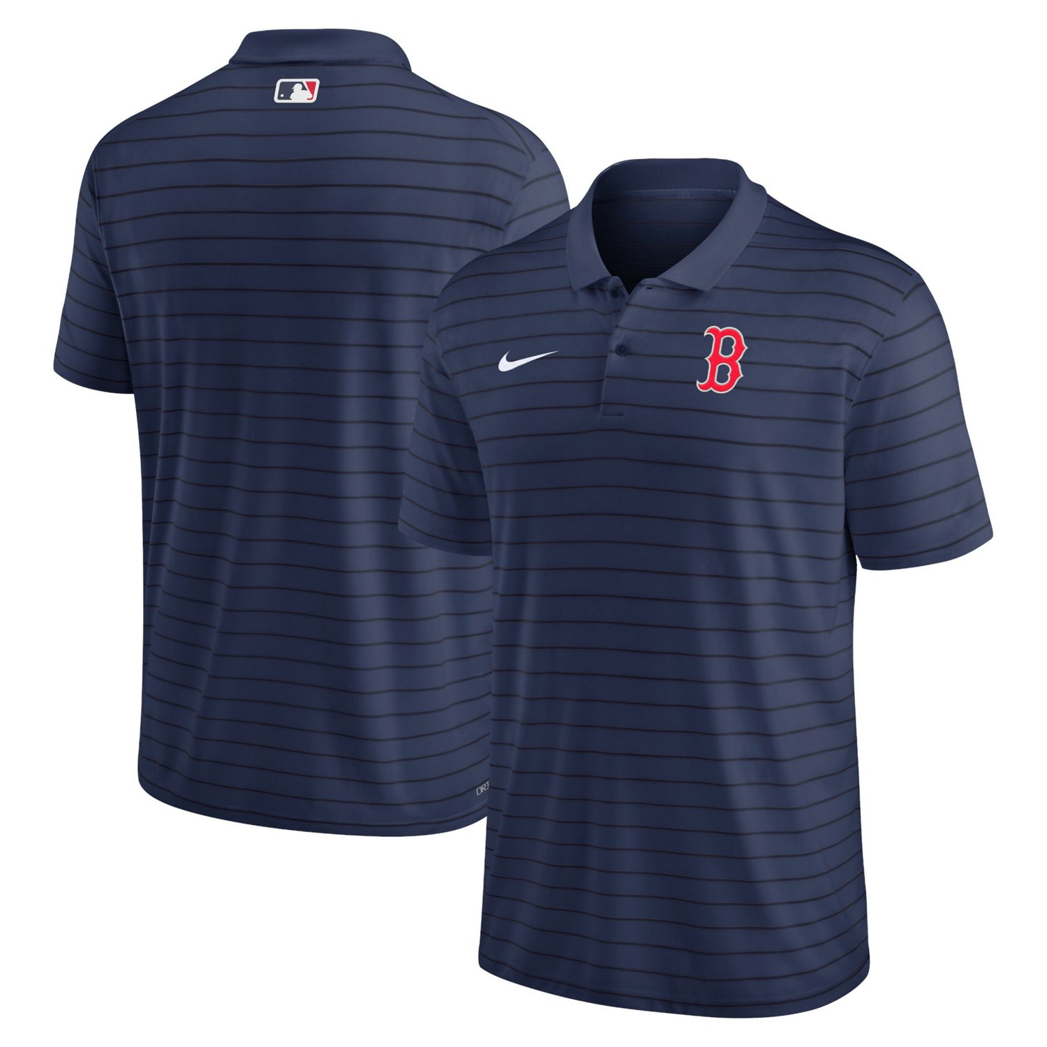 Nike Boston Red Sox Authentic Collection Victory Striped Performance Polo