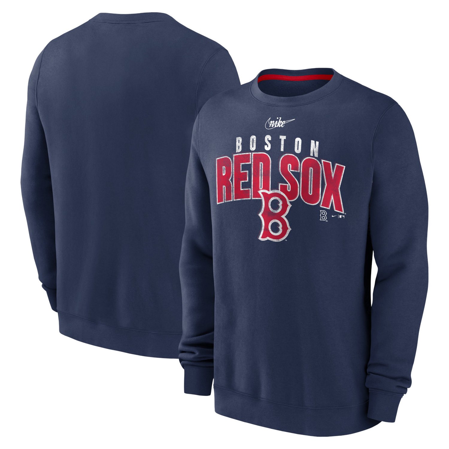 Nike Boston Red Sox Cooperstown Collection Team Shout Out Pullover Sweatshirt                                                    - view number 1