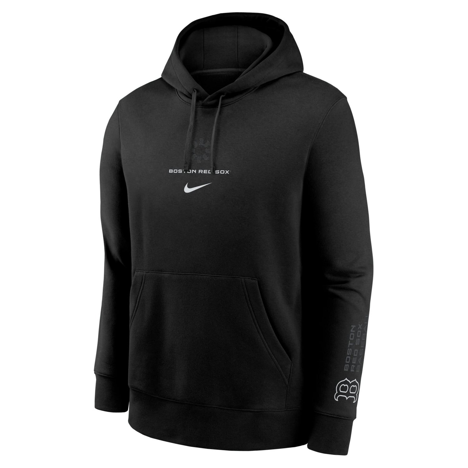 Nike Boston Red Sox Fashion Club Fleece Pullover Hoodie - view number 2