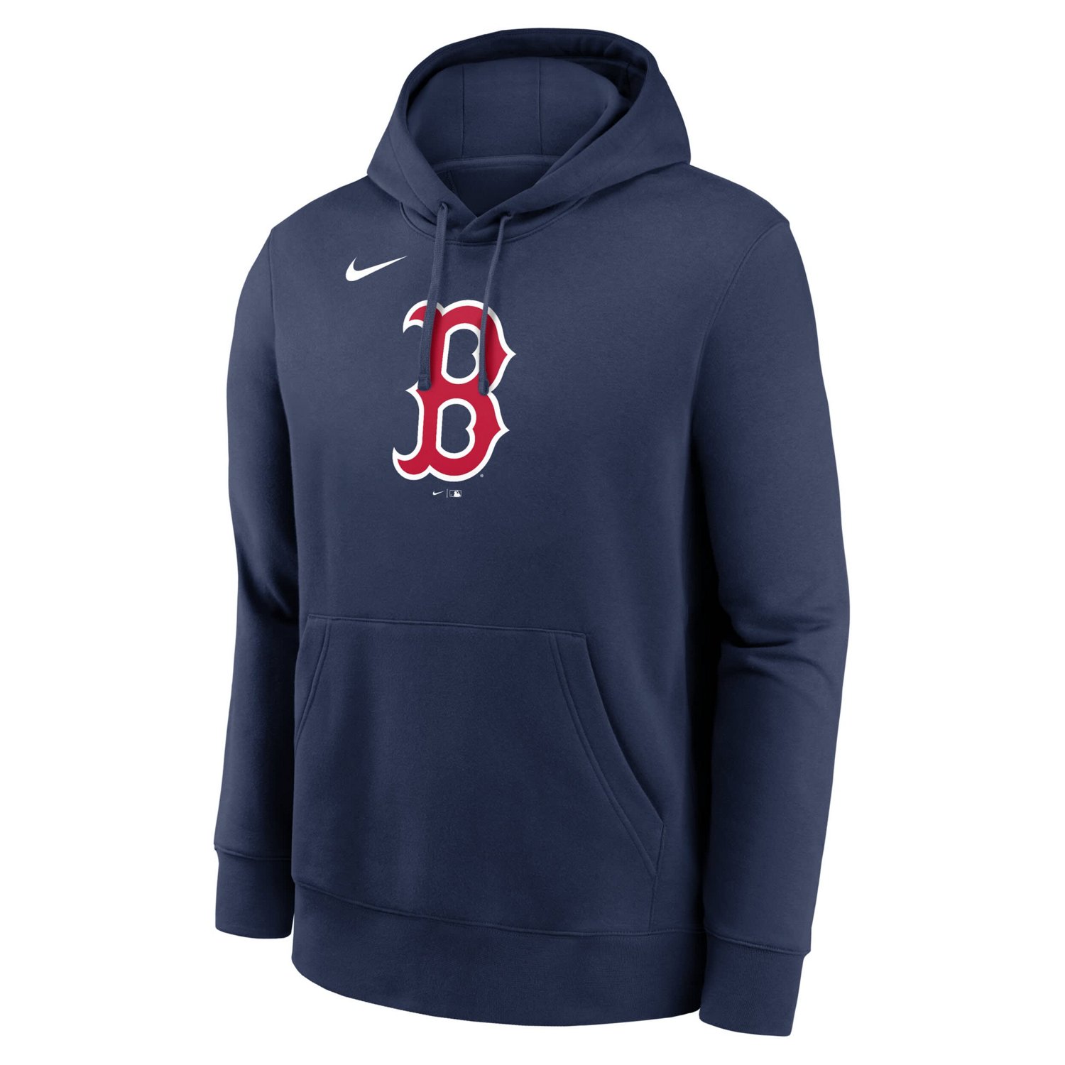 Nike Boston Red Sox Logo Club Fleece Pullover Hoodie - view number 2