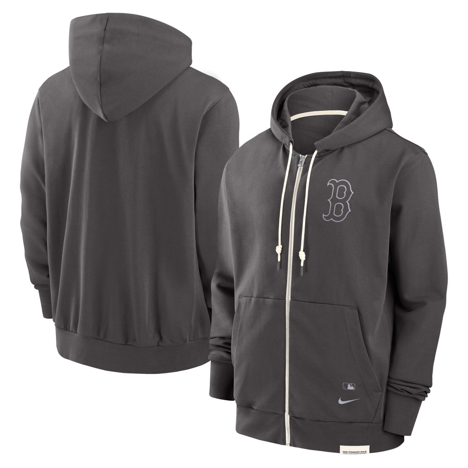 Nike Boston Sox Authentic Collection Travel Player Performance Full Zip Hoodie Academy