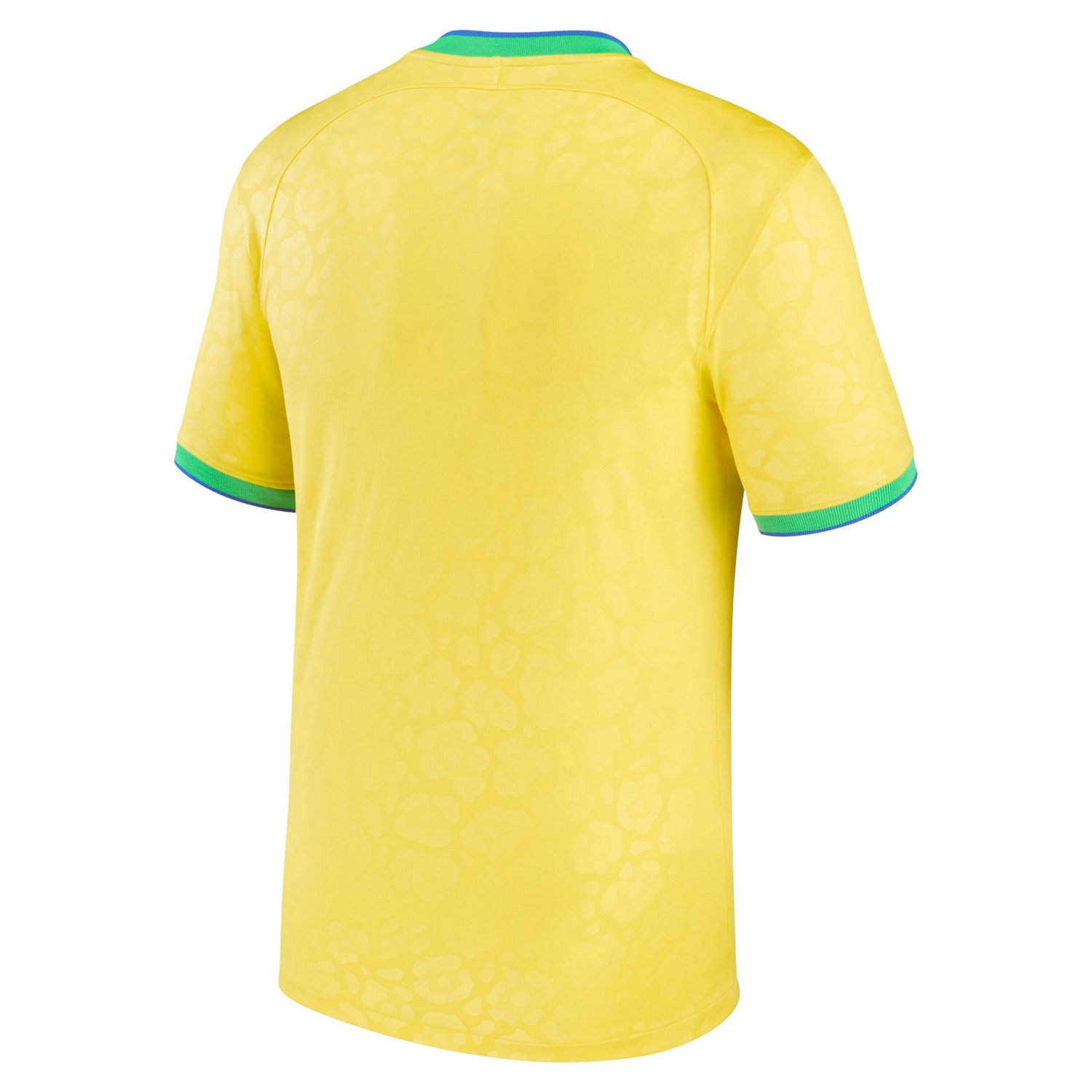 Nike Brazil National Team 2022/23 Home Breathe Stadium Replica Blank Jersey - view number 3