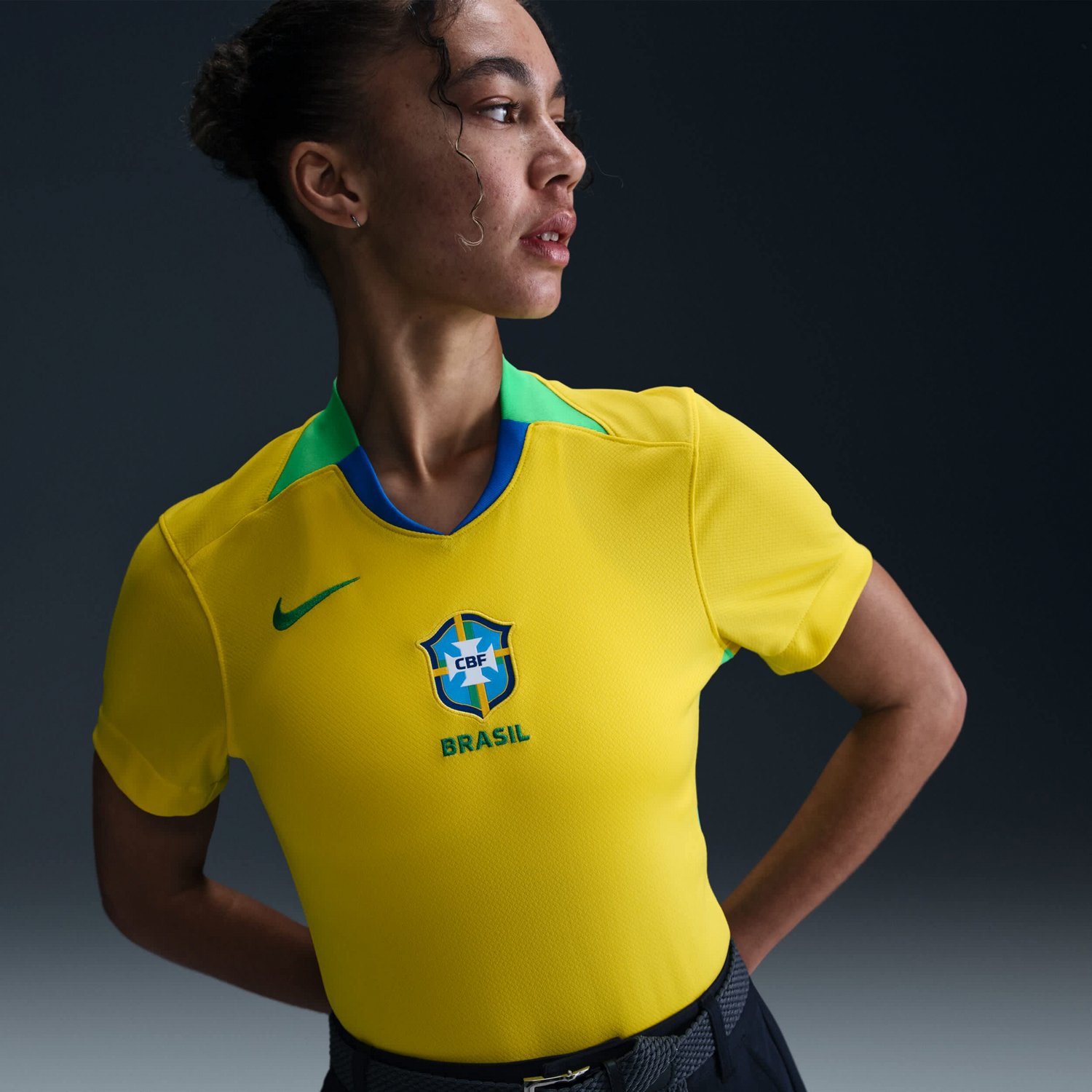 Nike Brazil National Team 2025 26 Home Replica Jersey