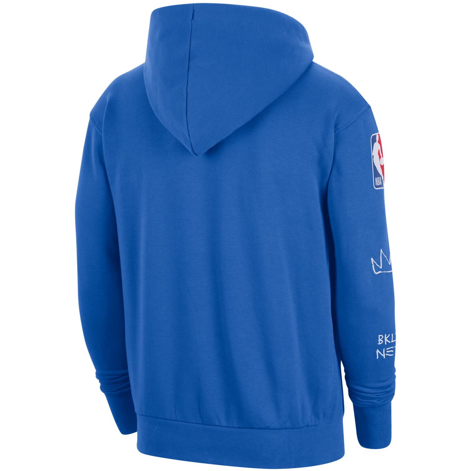 Nike Brooklyn Nets 2022/23 City Edition Courtside Heavyweight Fleece Pullover Hoodie                                             - view number 3