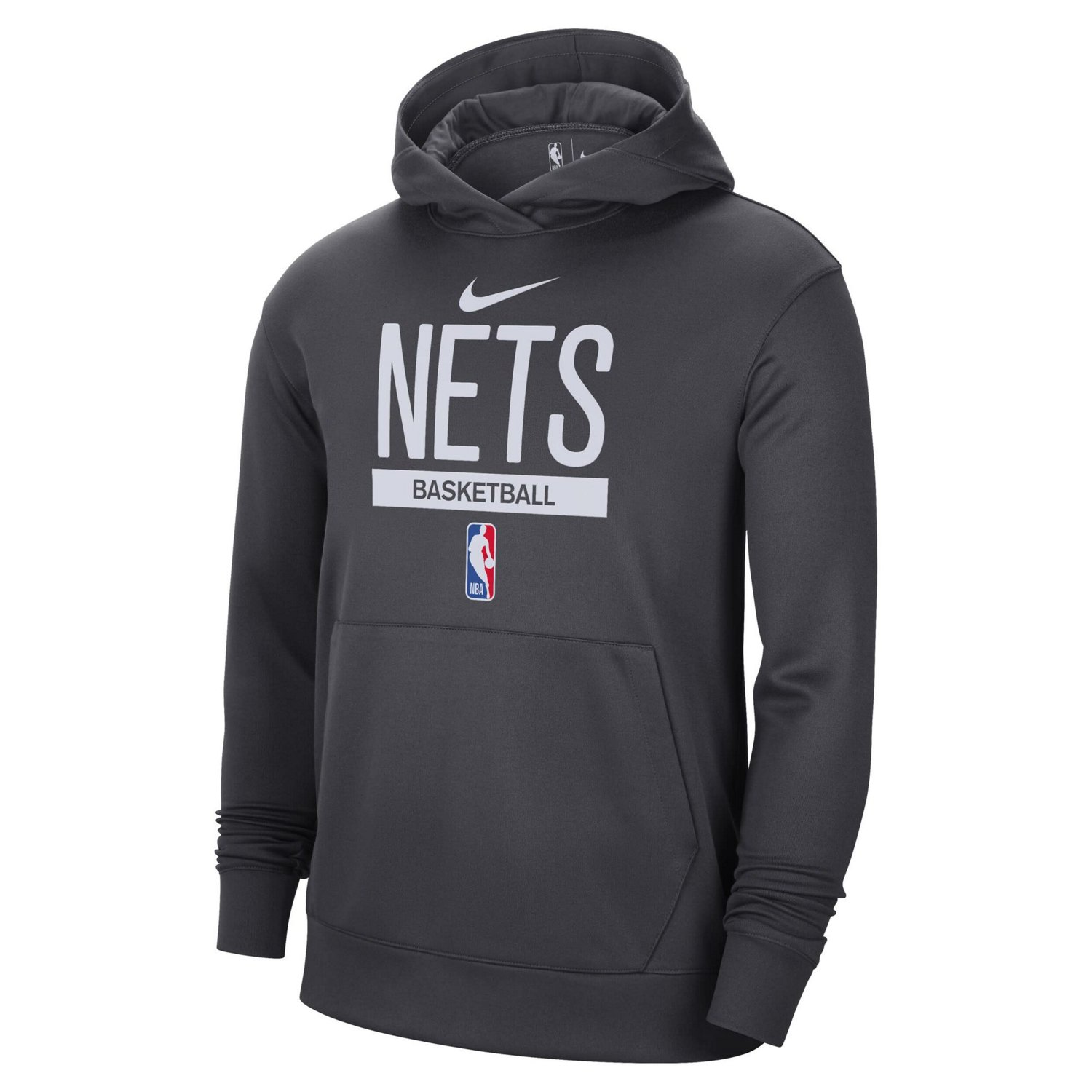 Nike Brooklyn Nets 2022/23 Spotlight On-Court Practice Performance Pullover Hoodie