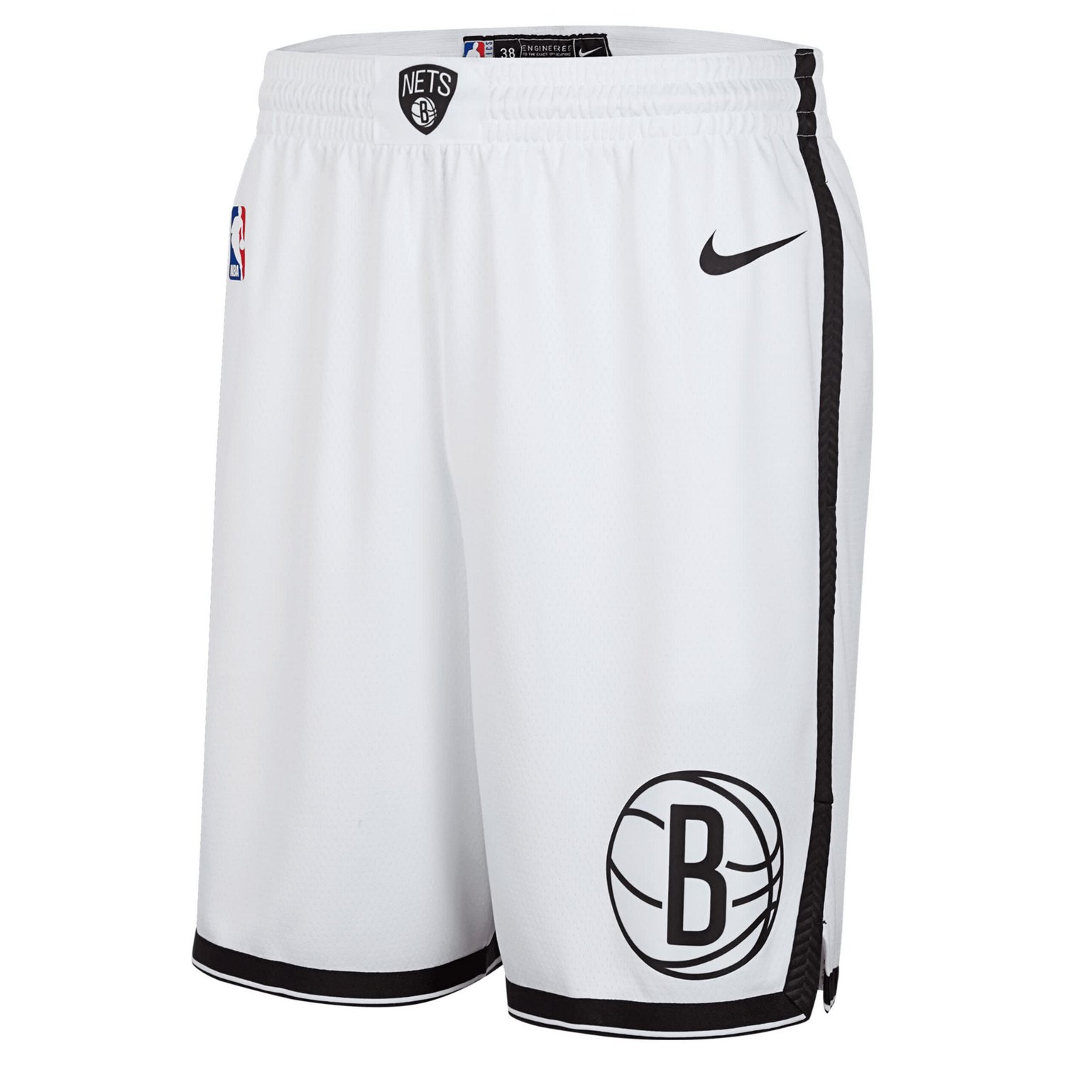 Nike Brooklyn Nets 2024 25 Association Edition Swingman Shorts - view number 2