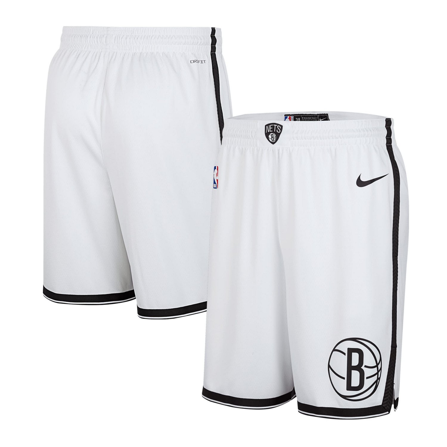 Nike Brooklyn Nets 2024 25 Association Edition Swingman Shorts - view number 1
