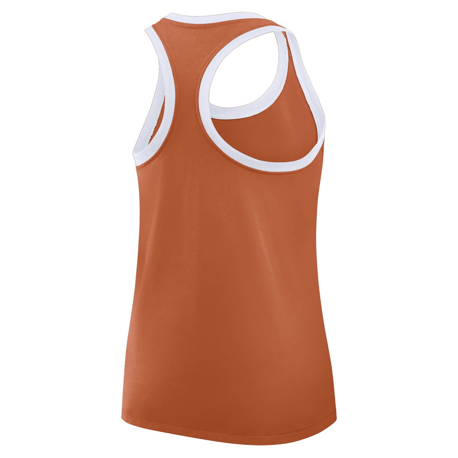 Nike Burnt Texas Longhorns Primetime Racerback Tri-Blend Tank Top - view number 3