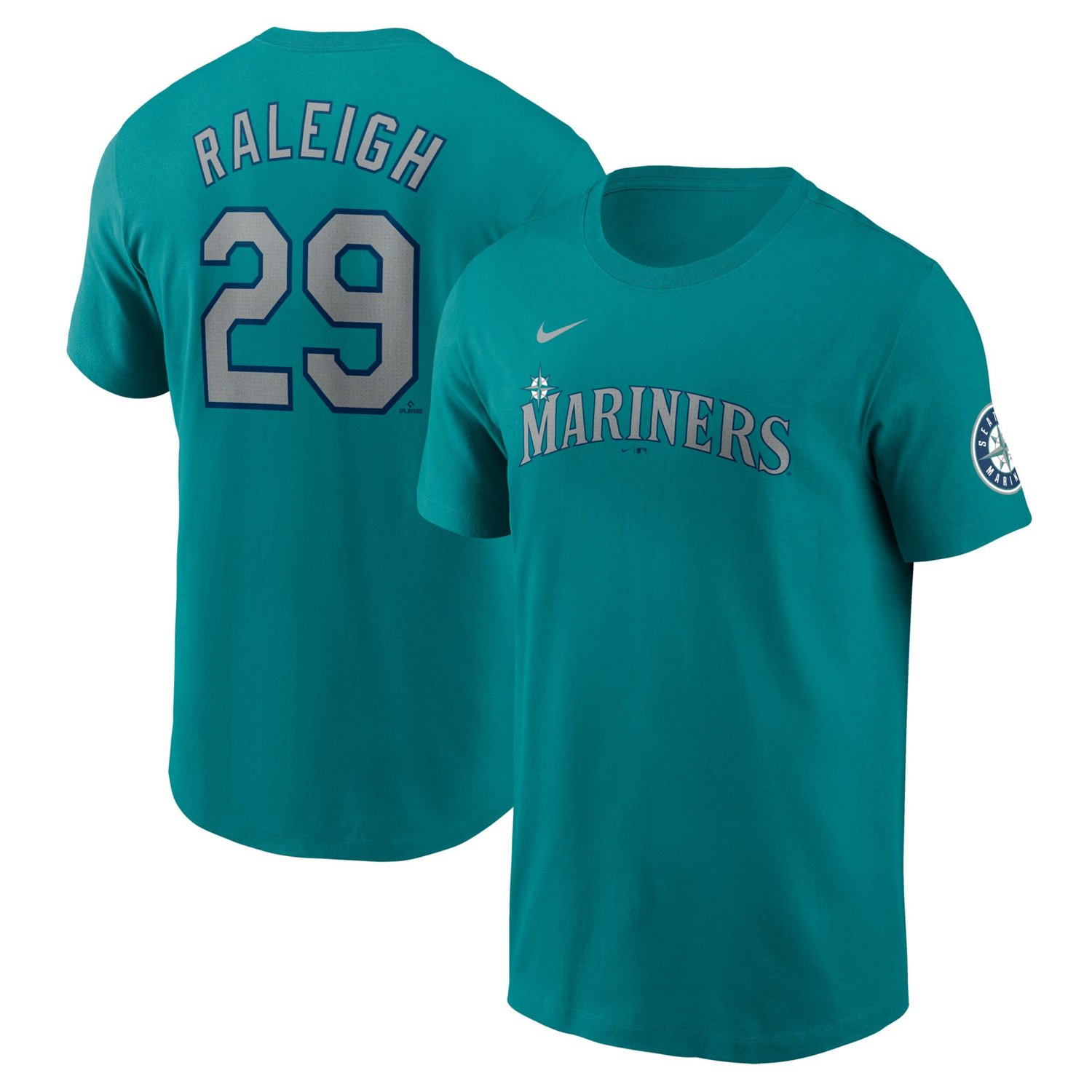 Nike Cal Raleigh Seattle Mariners Fuse Name  Number Inline T-Shirt