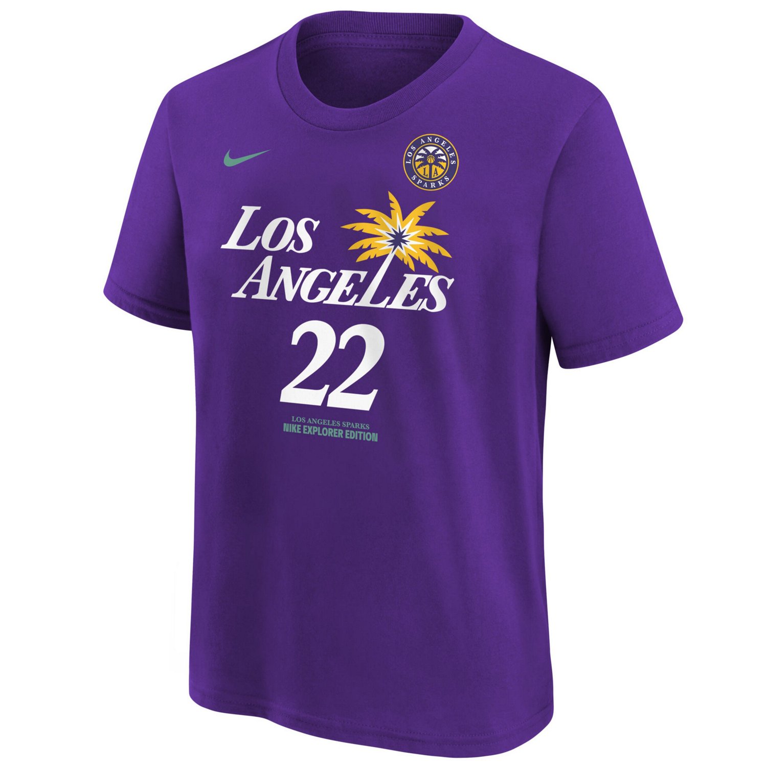 Nike Cameron Brink Los Angeles Sparks 2024 WNBA Draft Name  Number T-Shirt                                                       - view number 2