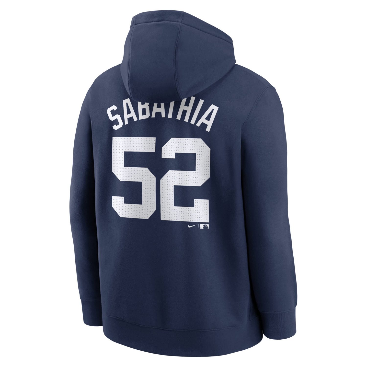 Nike CC Sabathia New York Yankees Retired Player Name  Number Club Pullover Hoodie - view number 3