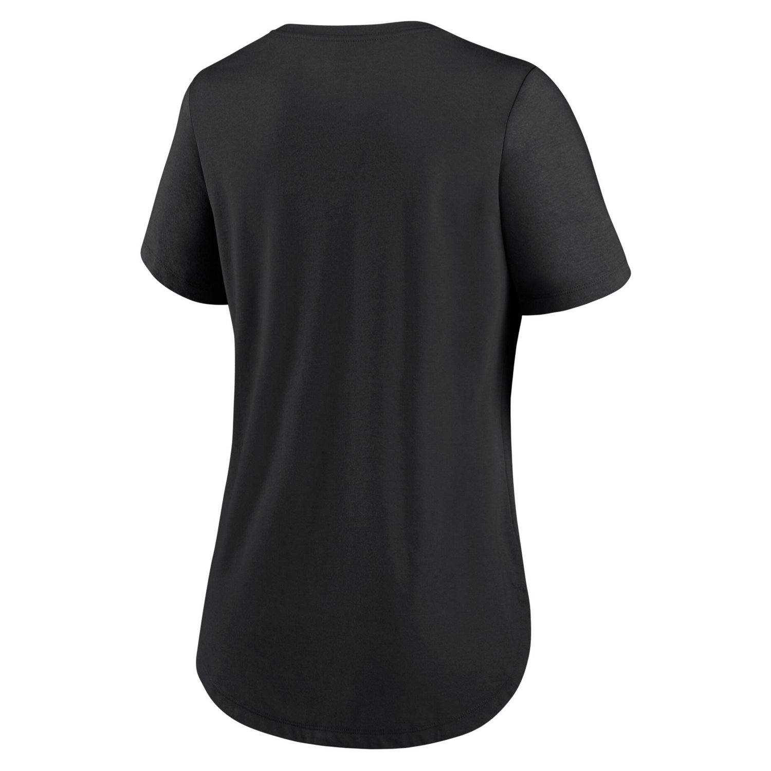 Nike Charcoal Baltimore Orioles Big Swoosh Tri-Blend Scoop Neck T-Shirt                                                          - view number 3