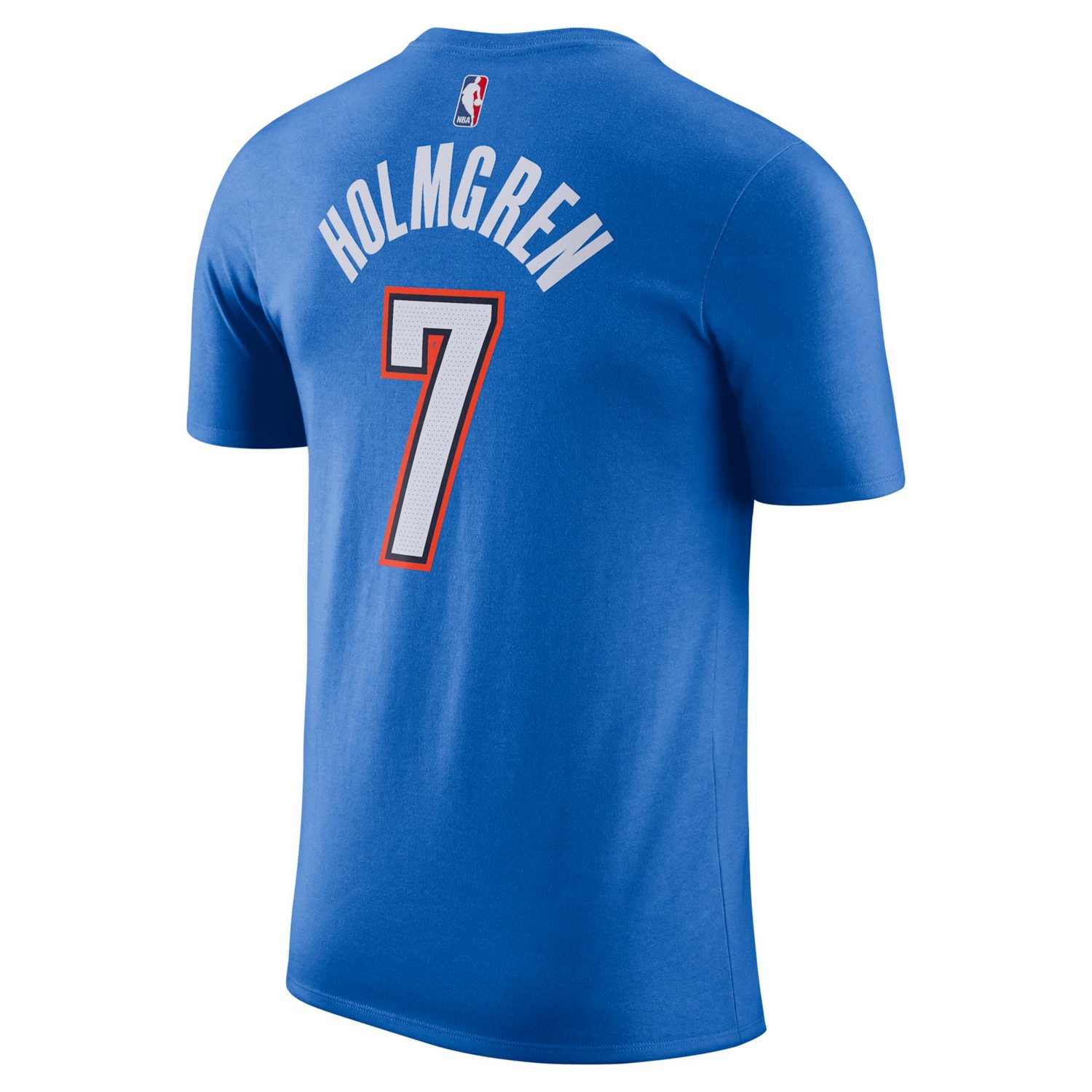 Nike Chet Holmgren Oklahoma City Thunder Icon Edition Name  Number T-Shirt                                                       - view number 3