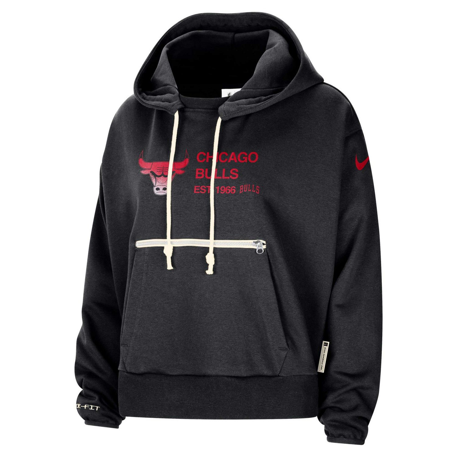 Nike Chicago Bulls Courtside Standard Issue Performance Pullover Hoodie - view number 2