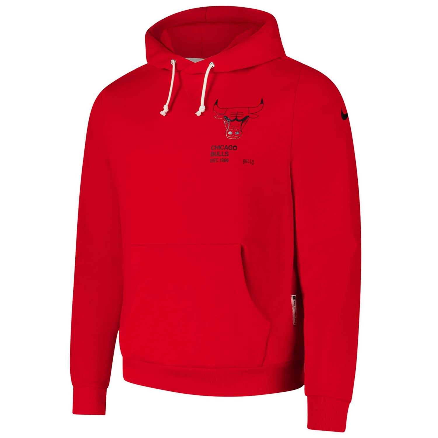 Nike Chicago Bulls Courtside Standard Issue Premium Performance Pullover Hoodie - view number 2