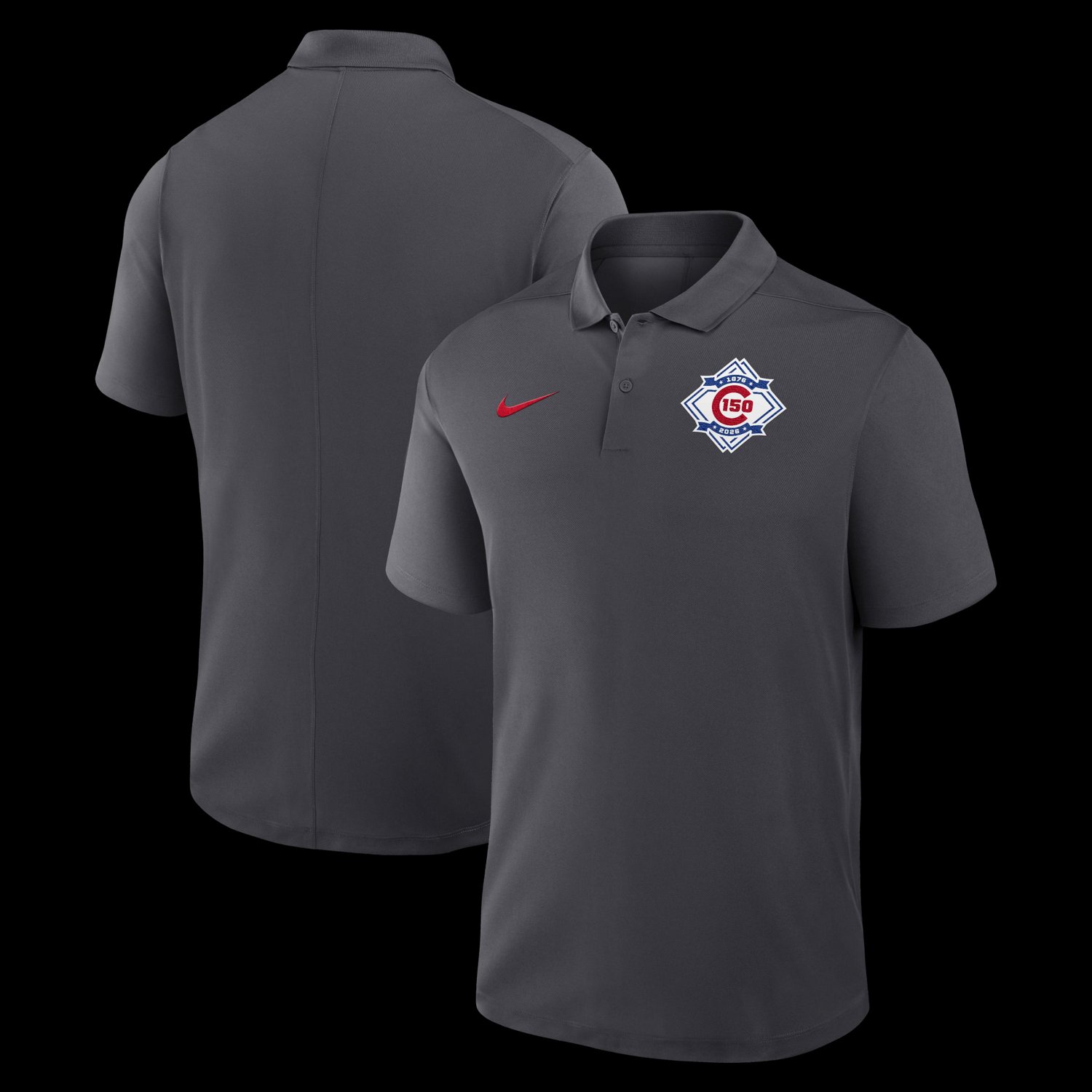 Nike Chicago Cubs 150th Anniversary Victory Dri-FIT Polo