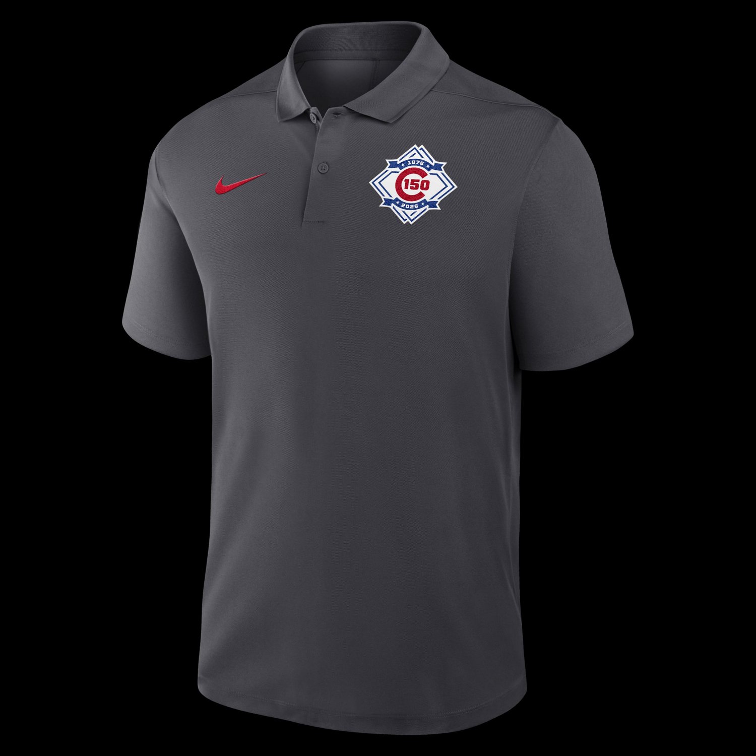 Nike Chicago Cubs 150th Anniversary Victory Dri-FIT Polo - view number 2