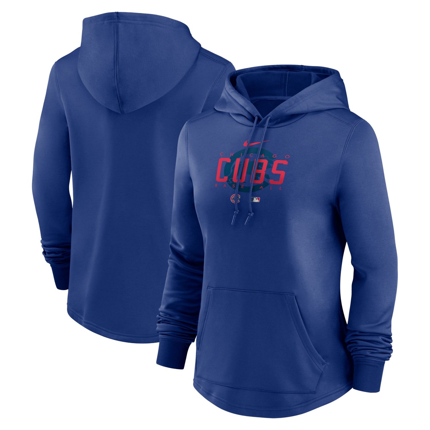 Nike Chicago Cubs Authentic Collection Pregame Performance Pullover Hoodie
