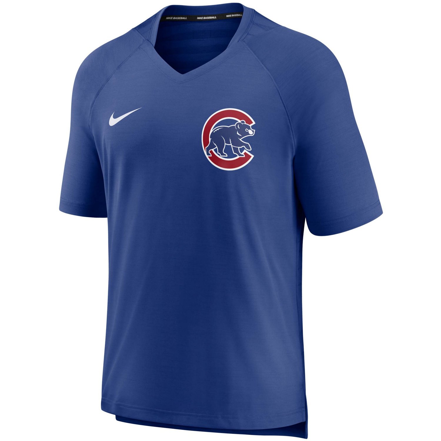 Nike Chicago Cubs Authentic Collection Pregame Performance V-Neck T-Shirt                                                        - view number 2
