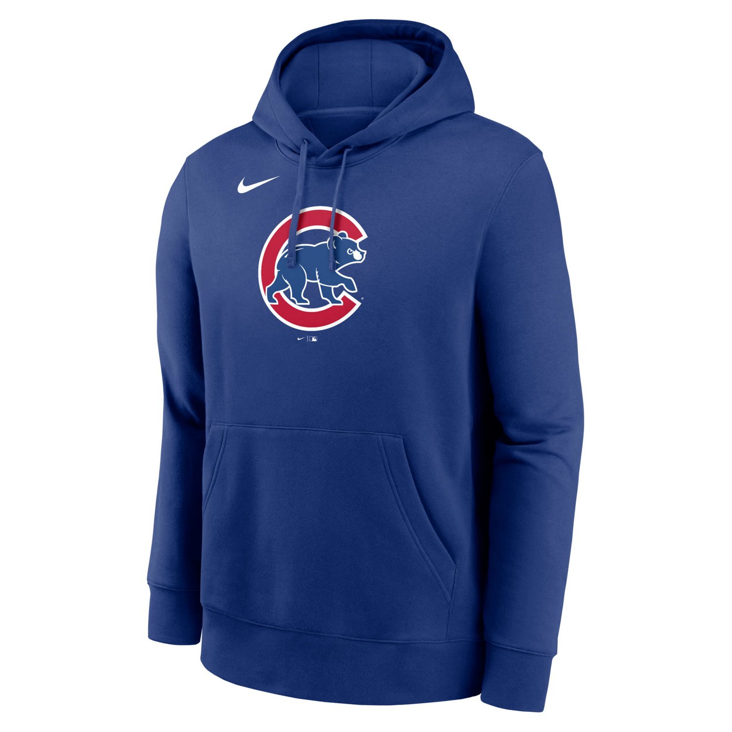 Nike Chicago Cubs Logo Club Fleece Pullover Hoodie - view number 2