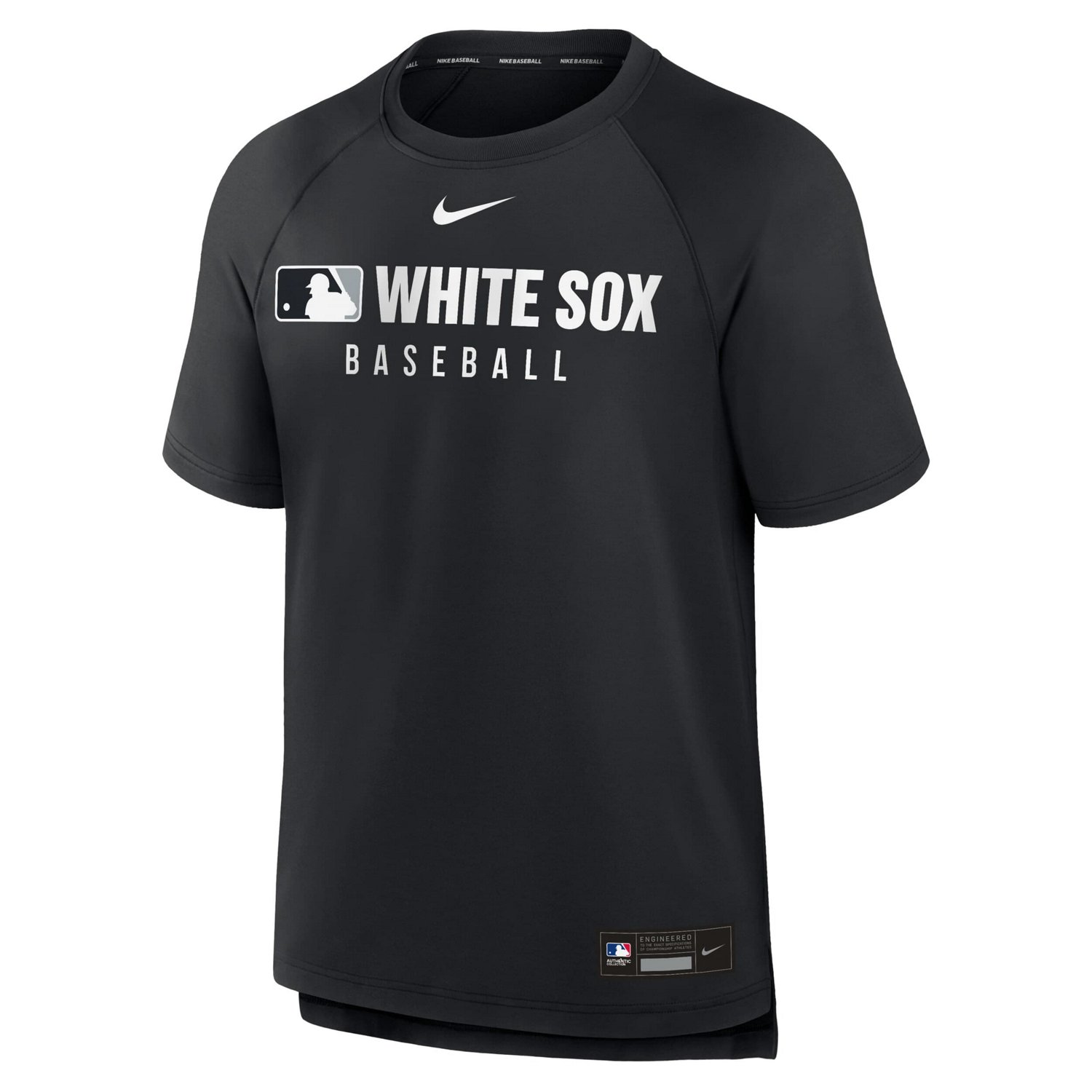Nike Chicago White Sox Authentic Collection Pregame Raglan Performance T-Shirt                                                   - view number 2