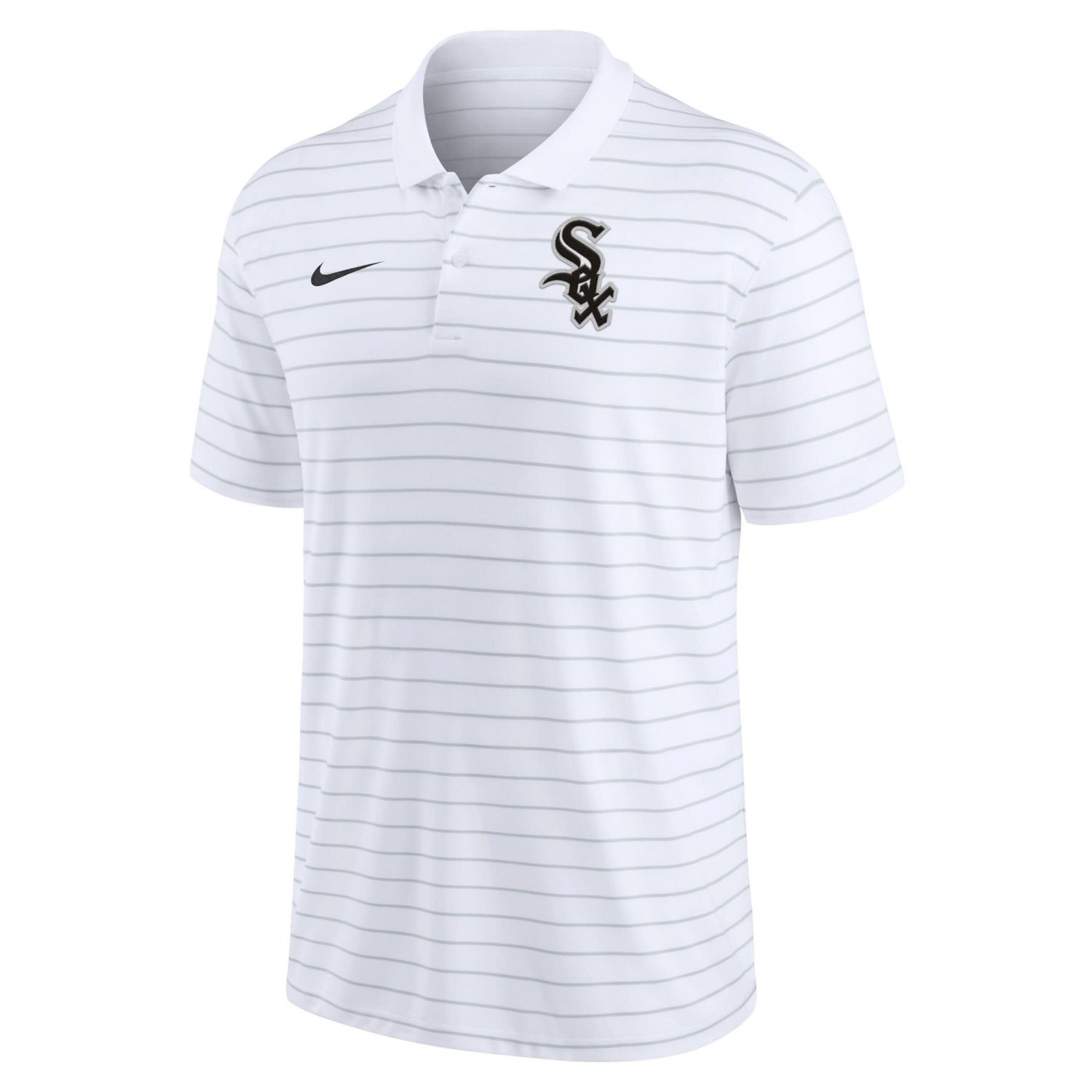 Nike Chicago White Sox Authentic Collection Victory Striped Performance Polo - view number 2
