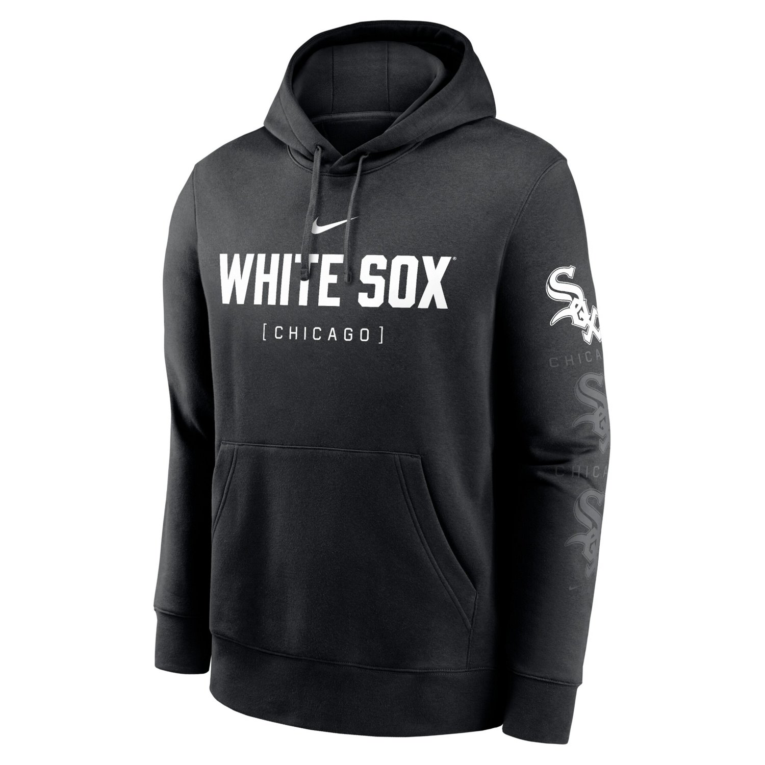 Nike Chicago White Sox Fashion Club Pullover Hoodie - view number 2