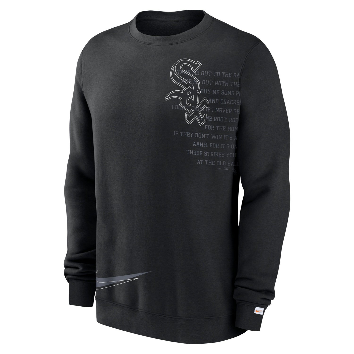 Nike Chicago White Sox Statement Ball Game Fleece Pullover Sweatshirt - view number 2