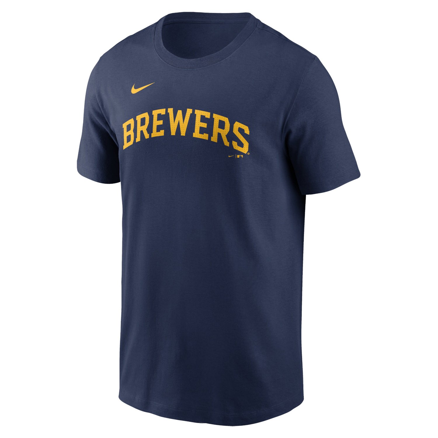 Nike Christian Yelich Milwaukee Brewers Fuse Name  Number T-Shirt                                                                - view number 2