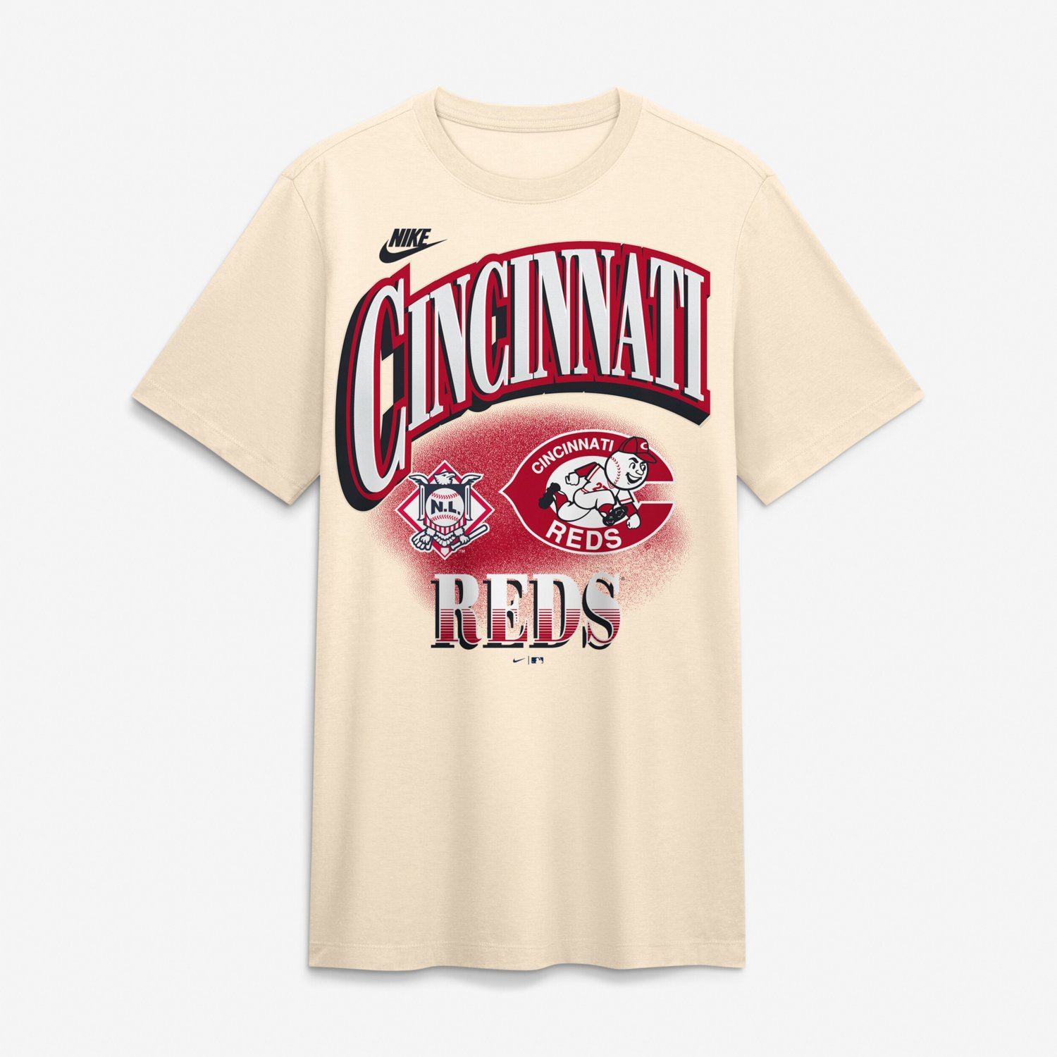 Nike Cincinnati Reds Vintage Tri-Blend T-Shirt