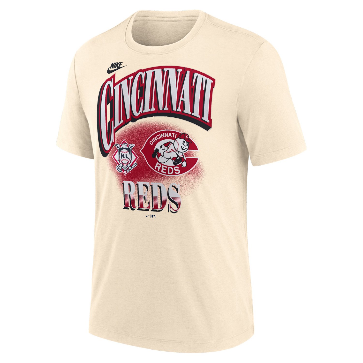 Nike Cincinnati Reds Vintage Tri-Blend T-Shirt - view number 3