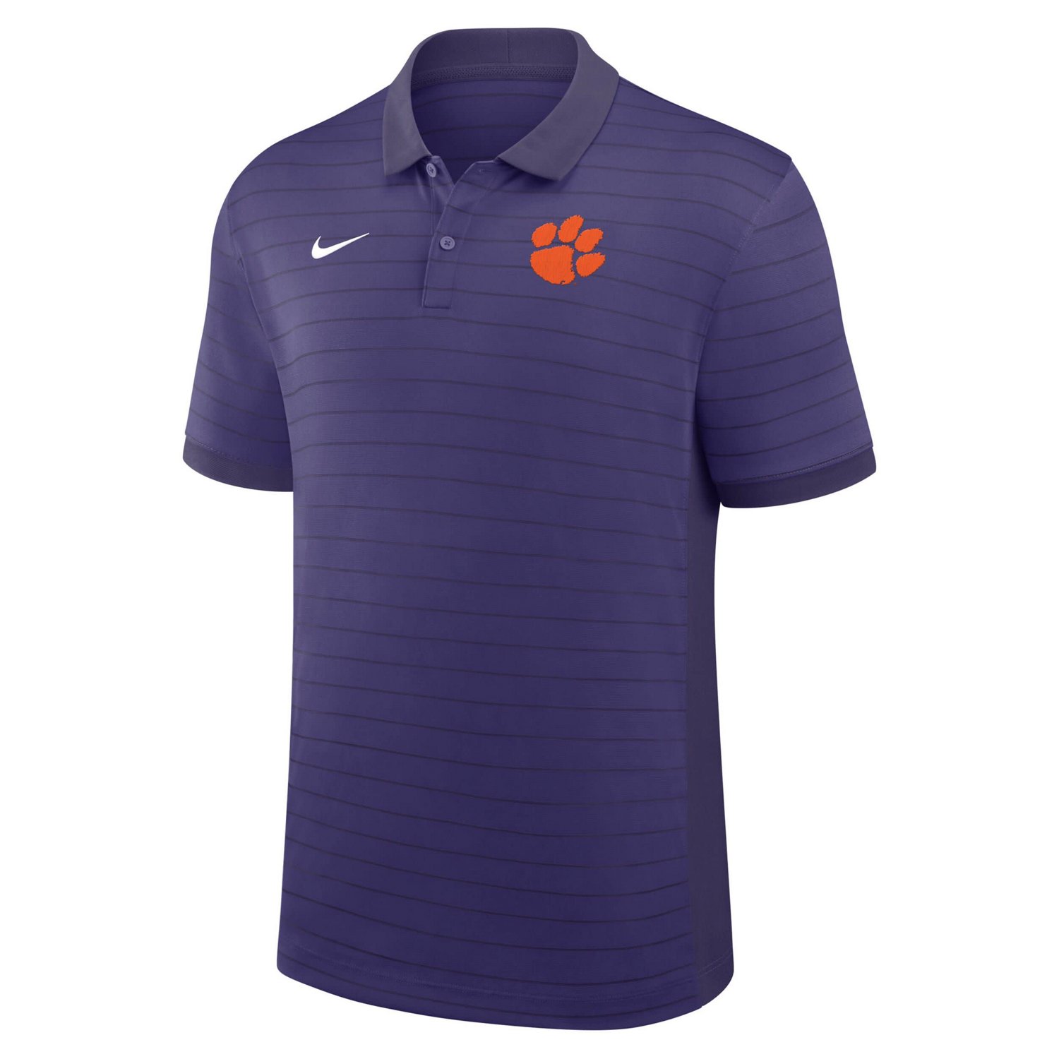 Nike Clemson Tigers 2025 Early Season Coaches Sideline Victory Stripe Performance Polo - view number 2