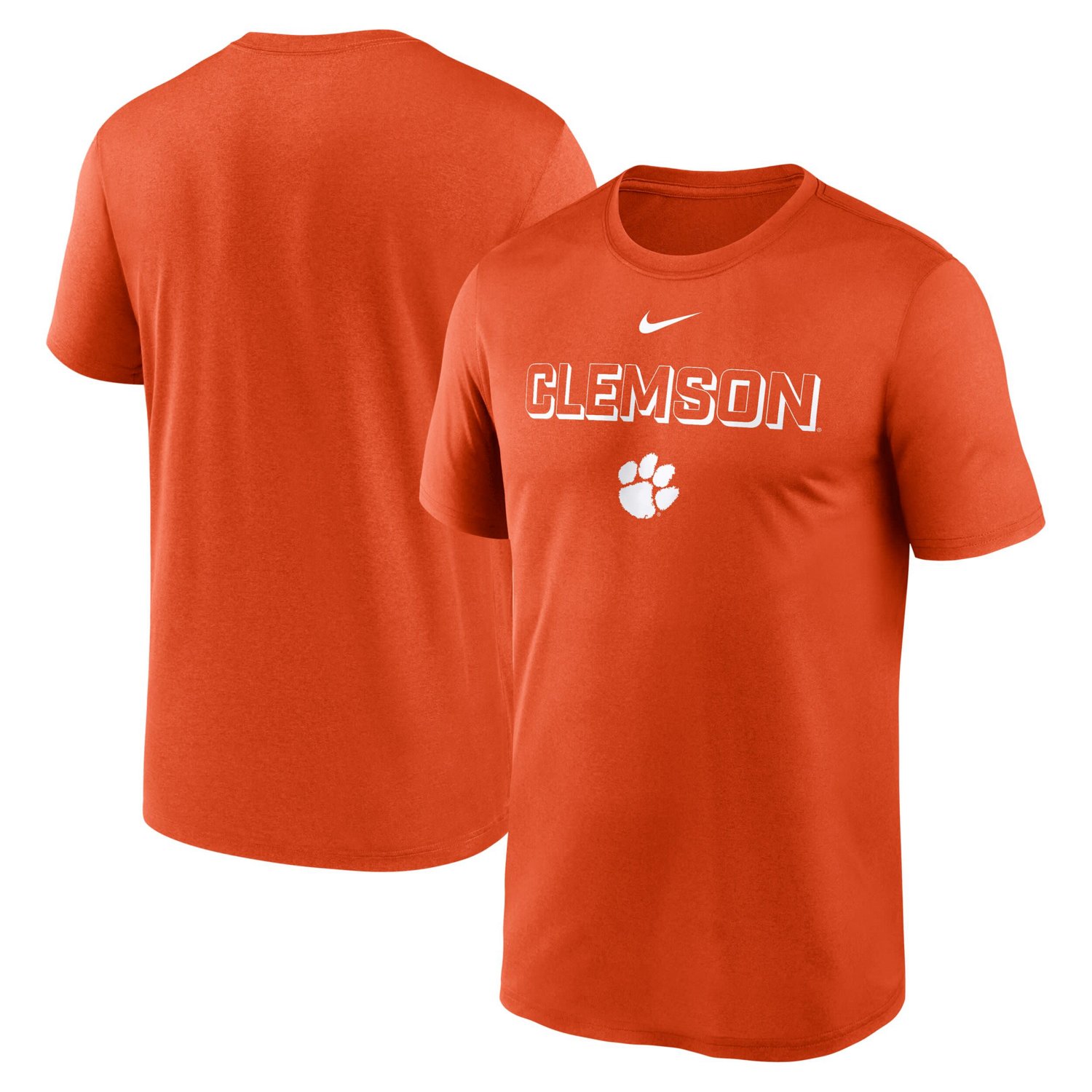 Nike Clemson Tigers 2025 Sideline Legend Performance T-Shirt - view number 1