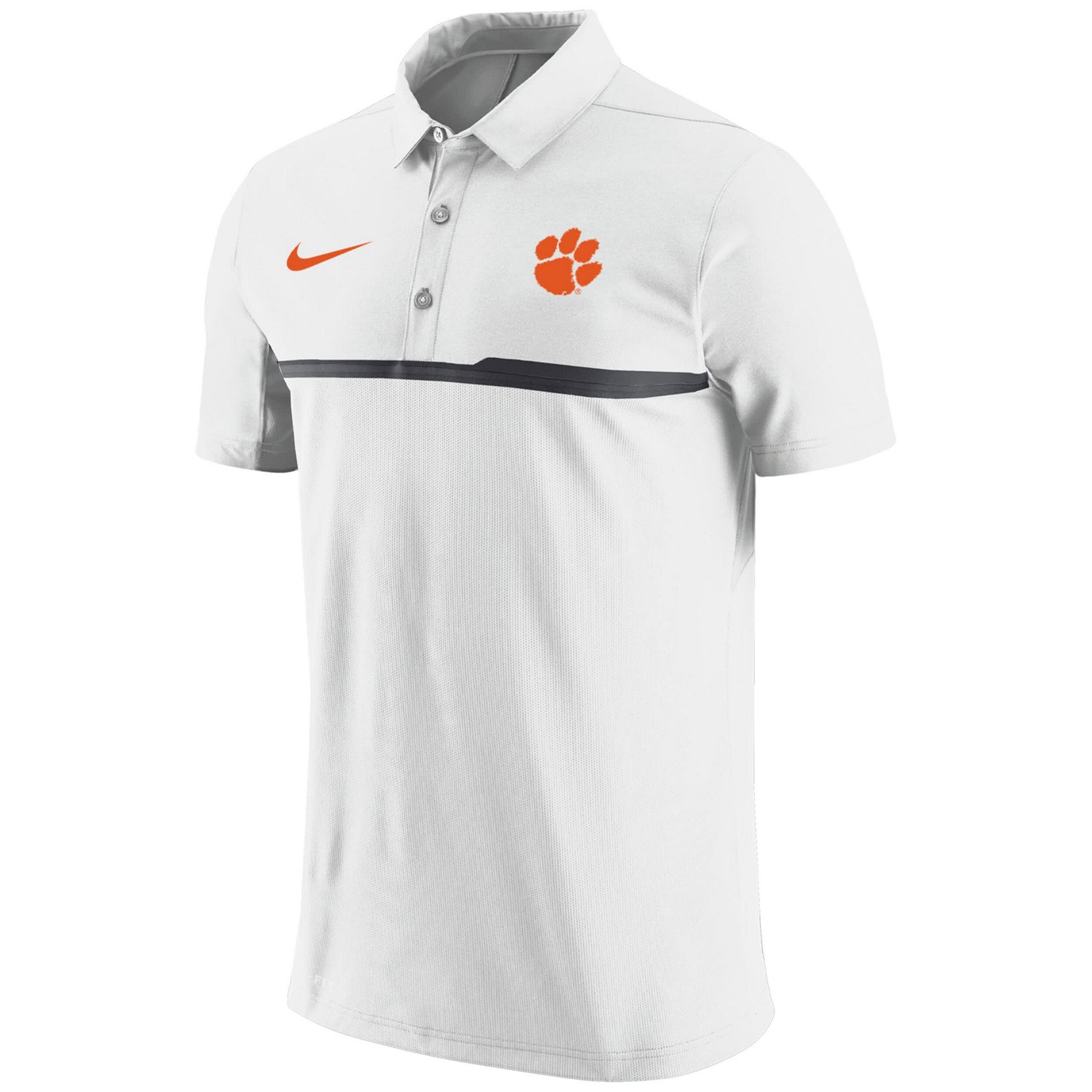 Nike clemson polo best sale