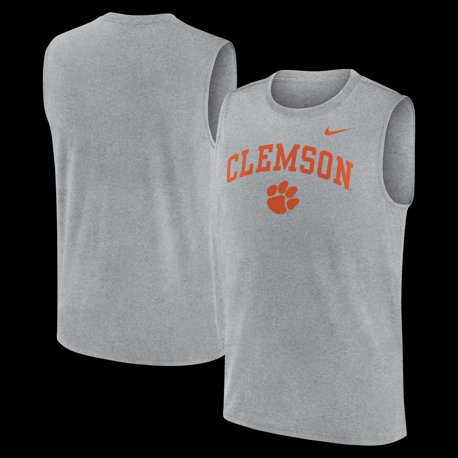 Nike Clemson Tigers Primetime Legend Arch Dri-FIT Muscle Tank Top