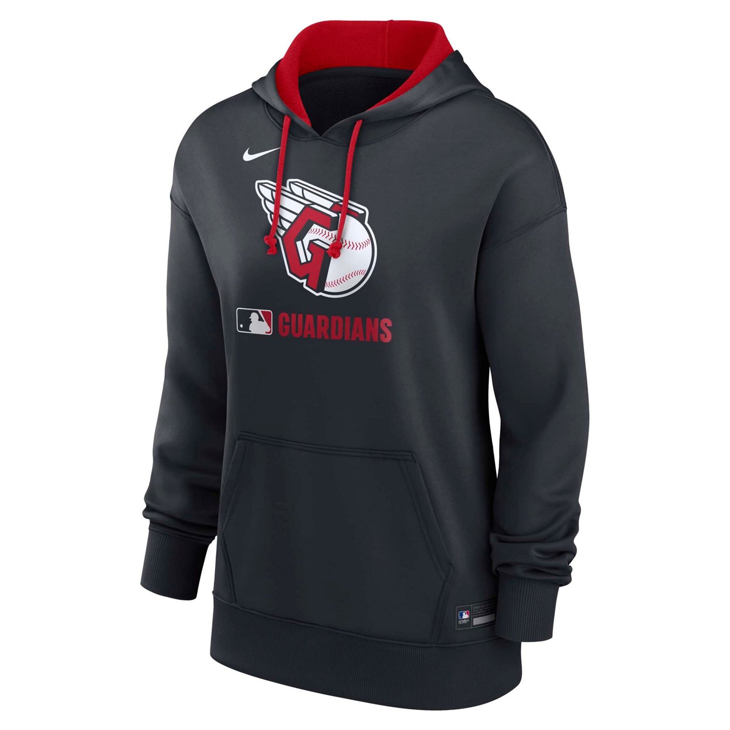 Nike Cleveland Guardians Authentic Collection Performance Pullover Hoodie - view number 2
