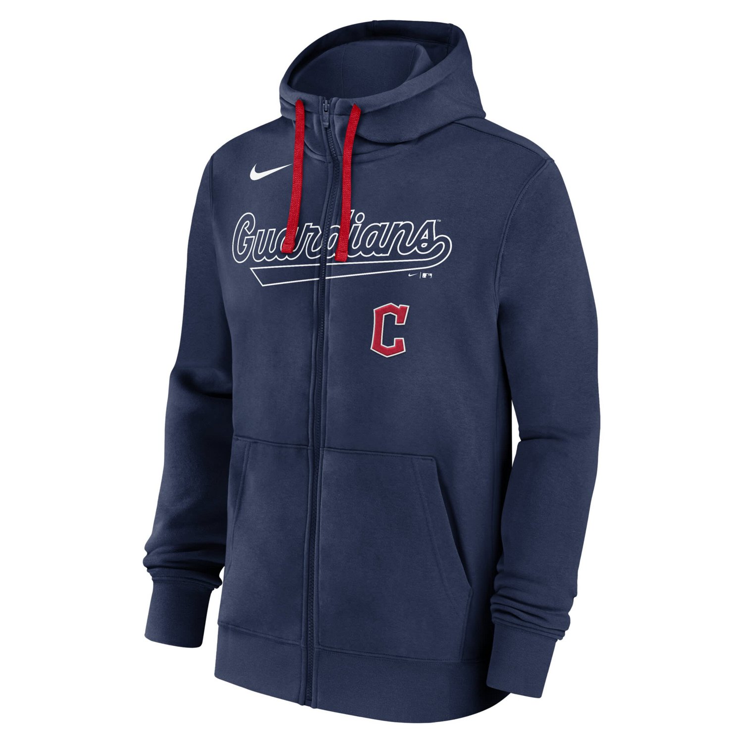 Nike Cleveland Guardians Knockout Script Full-Zip Hoodie                                                                         - view number 2