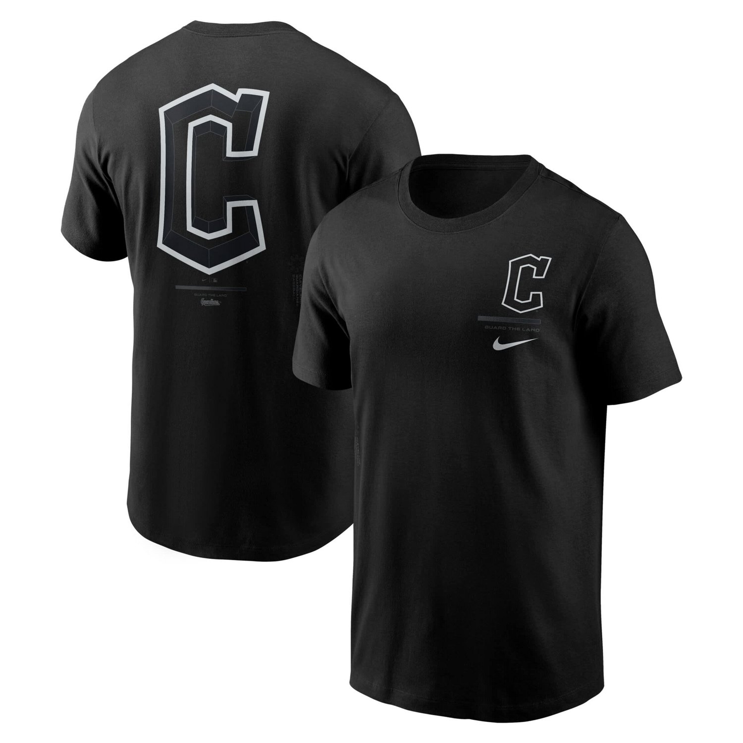 Nike Cleveland Guardians Lights Out Bar Loading T-Shirt