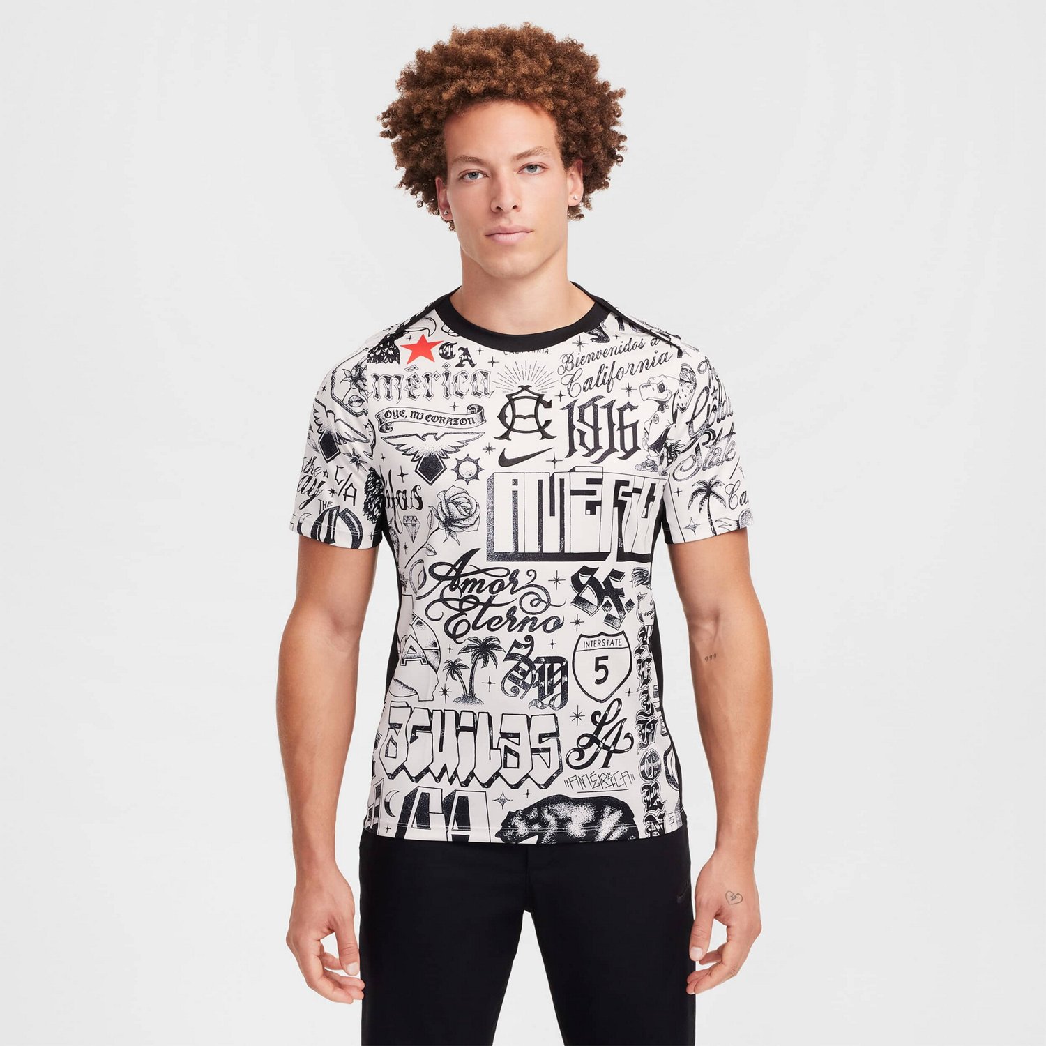 Nike Club America 2024 25 CA x CA Academy Pro Pre-Match Performance Top