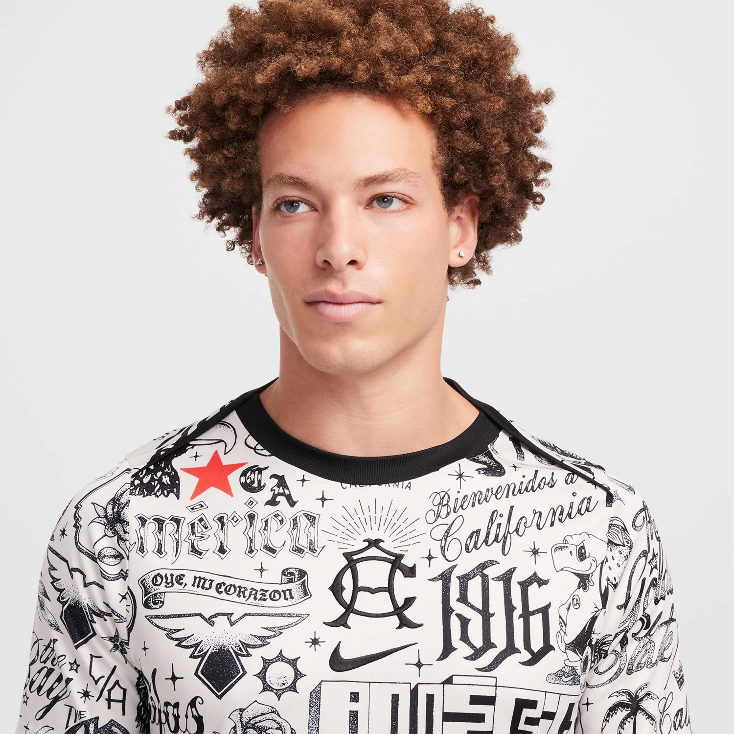 Nike Club America 2024 25 CA x CA Academy Pro Pre-Match Performance Top - view number 3