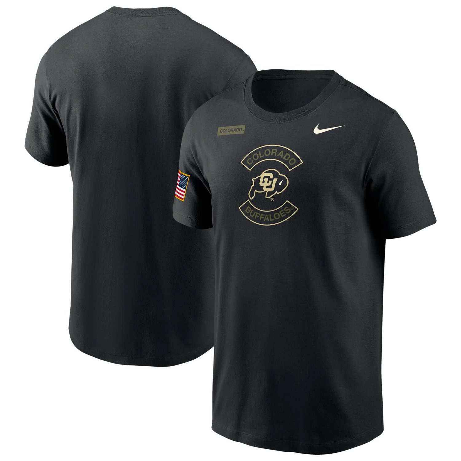 Nike Colorado Buffaloes 2025 Military Appreciation Dri-FIT T-Shirt