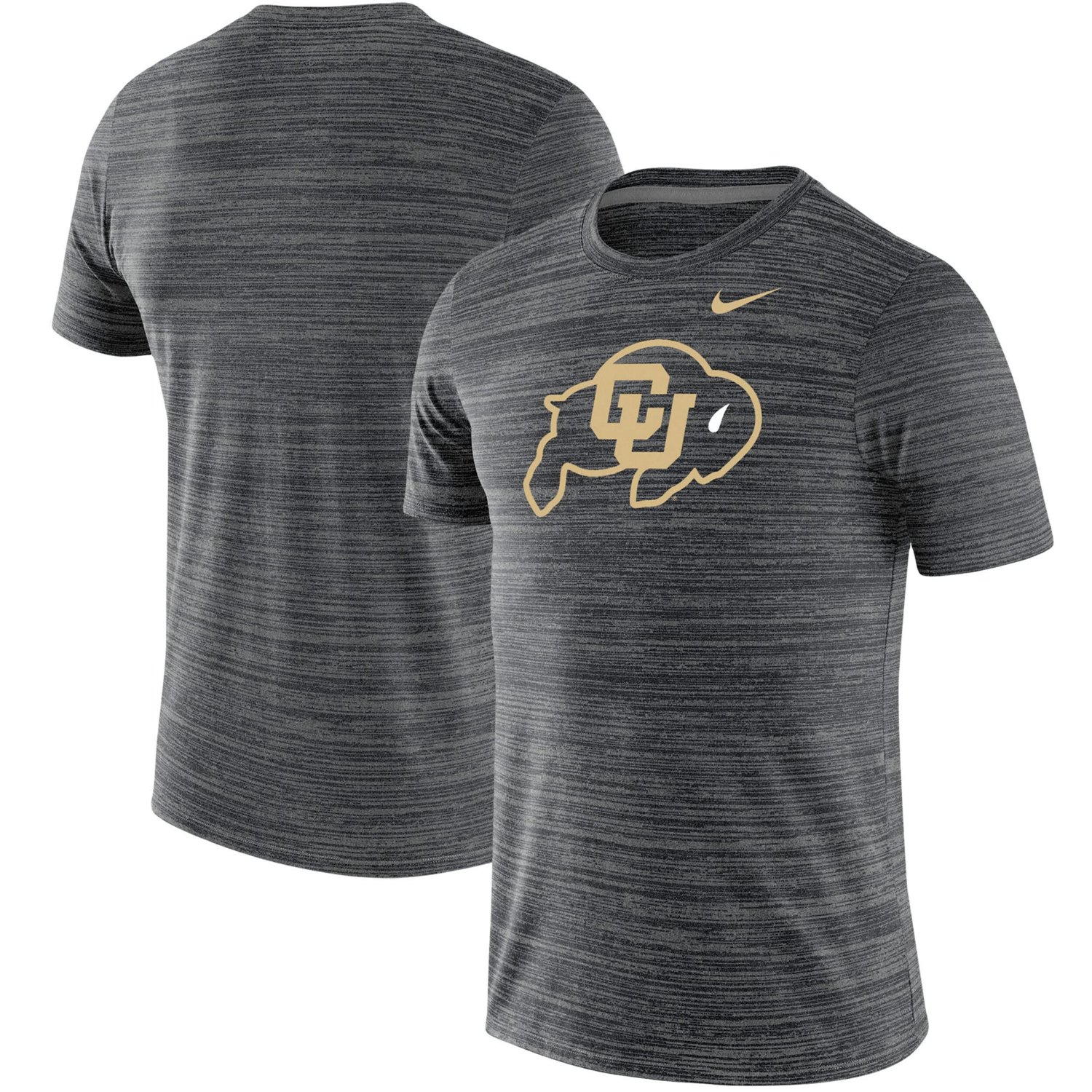 Nike Colorado Buffaloes Team Logo Velocity Legend Performance T-Shirt                                                           